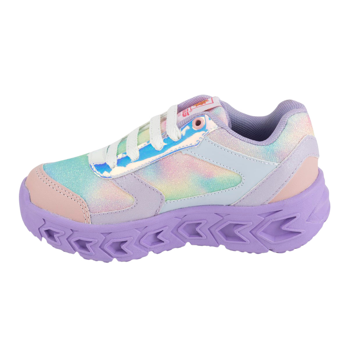 Tenis Moda Brillos Luz Led Niña Suns 06309