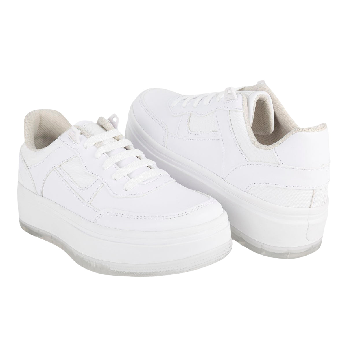 Tenis Blancos Plataforma Dama Neosport 05571