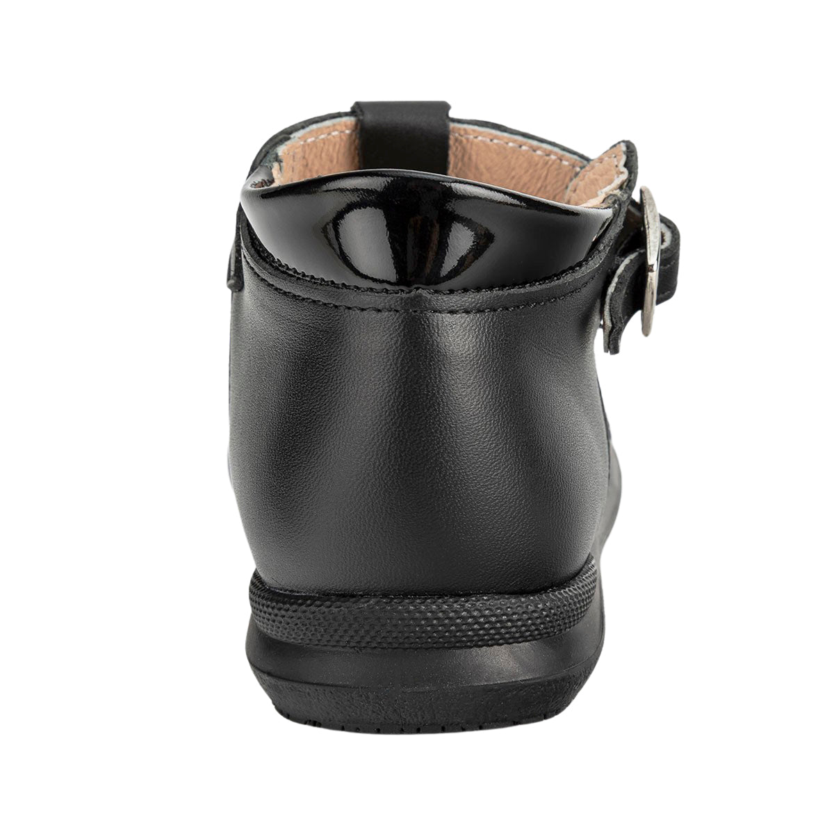 Zapato Clásico Negro Hebilla Niña Dogi 05508