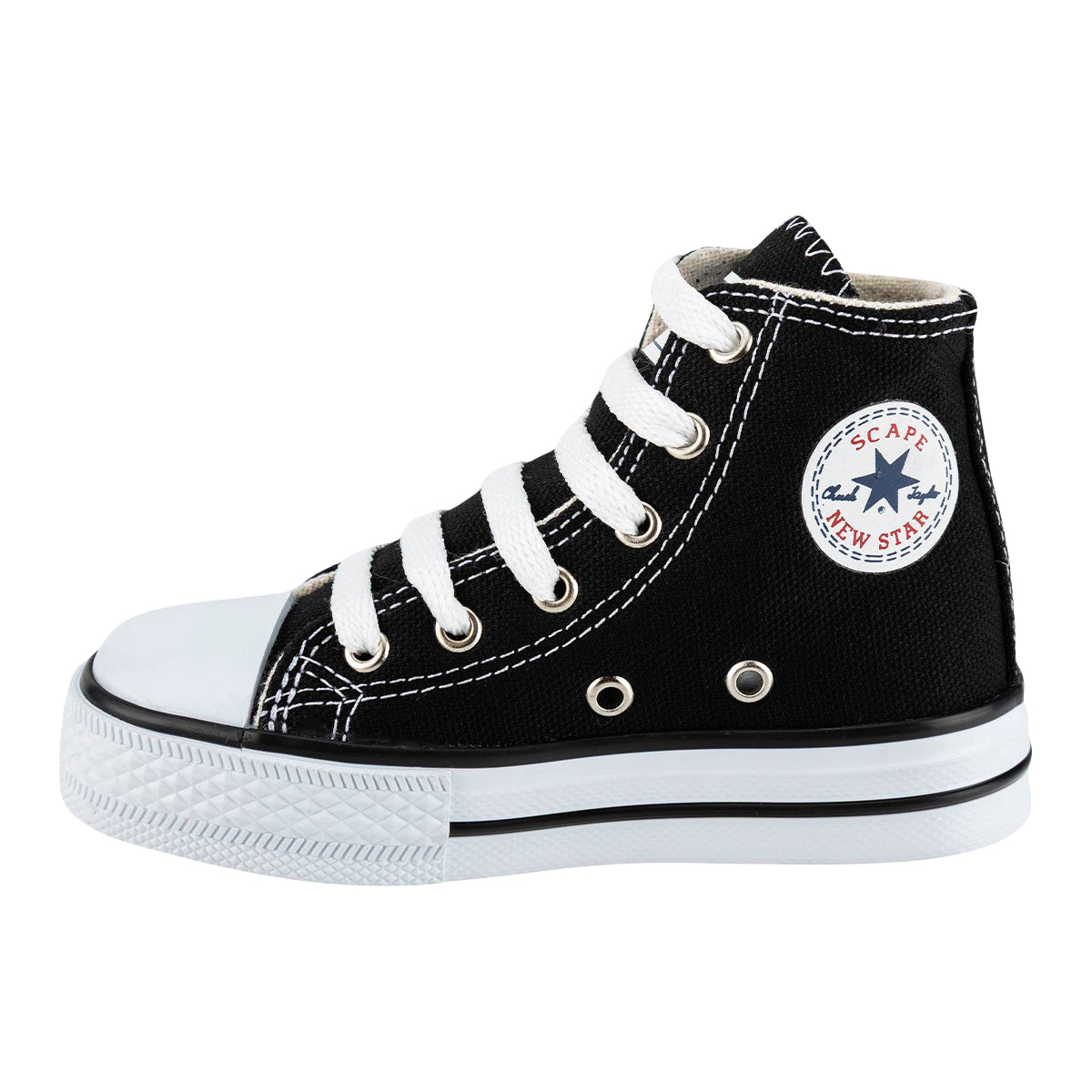 Tenis Casual Black Star I Niño Scape 07315