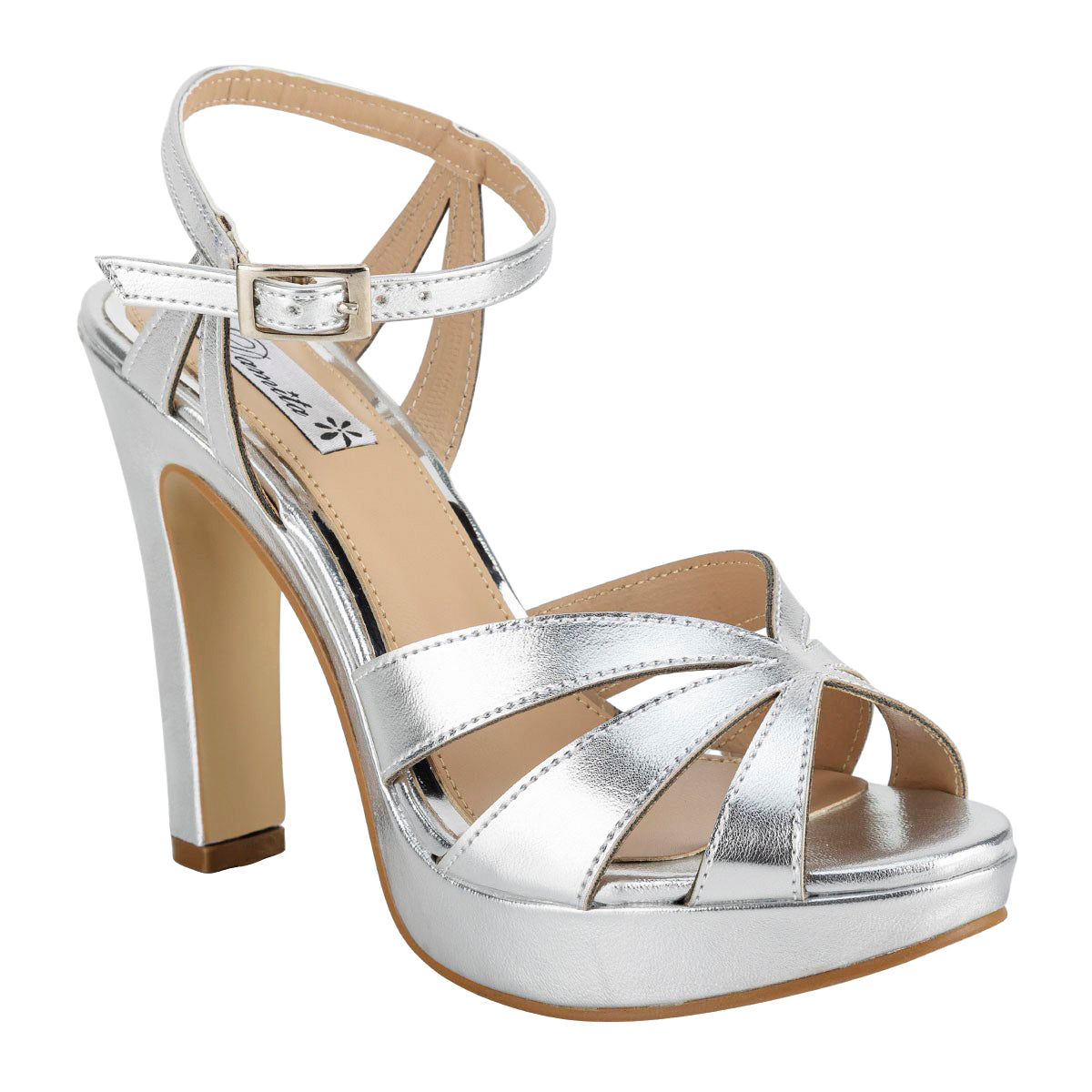 Sandalia Fiesta Graduación Tiras Para Mujer Moda Damita 06773/74