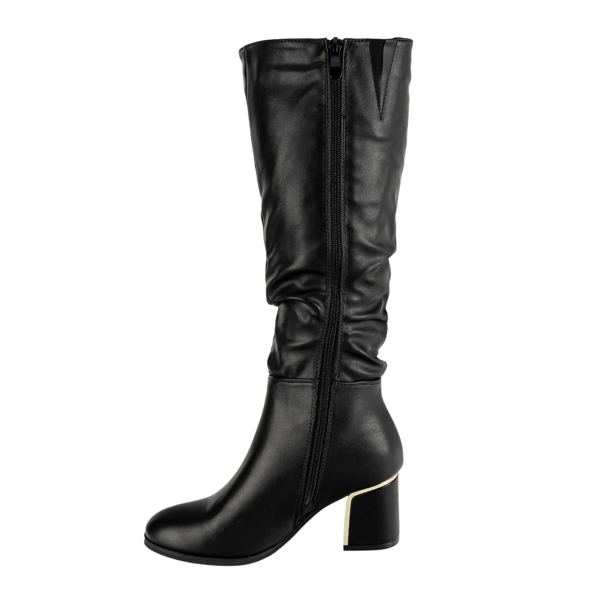 Bota Moderna Larga Para Mujer Fusión 06322
