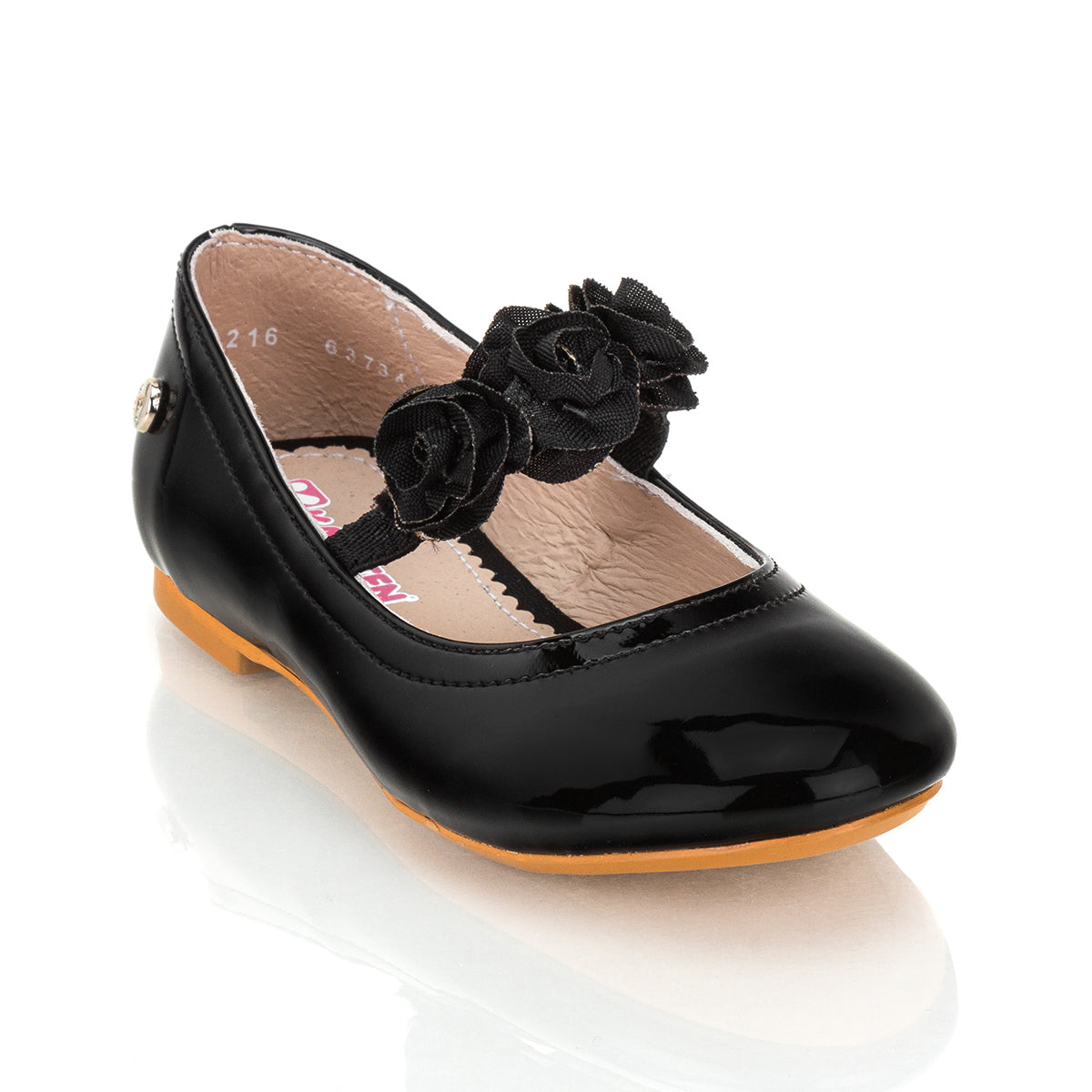 Zapato Vestir Charol Niña Negro 02627 - Tres Reyes Zapaterías - México