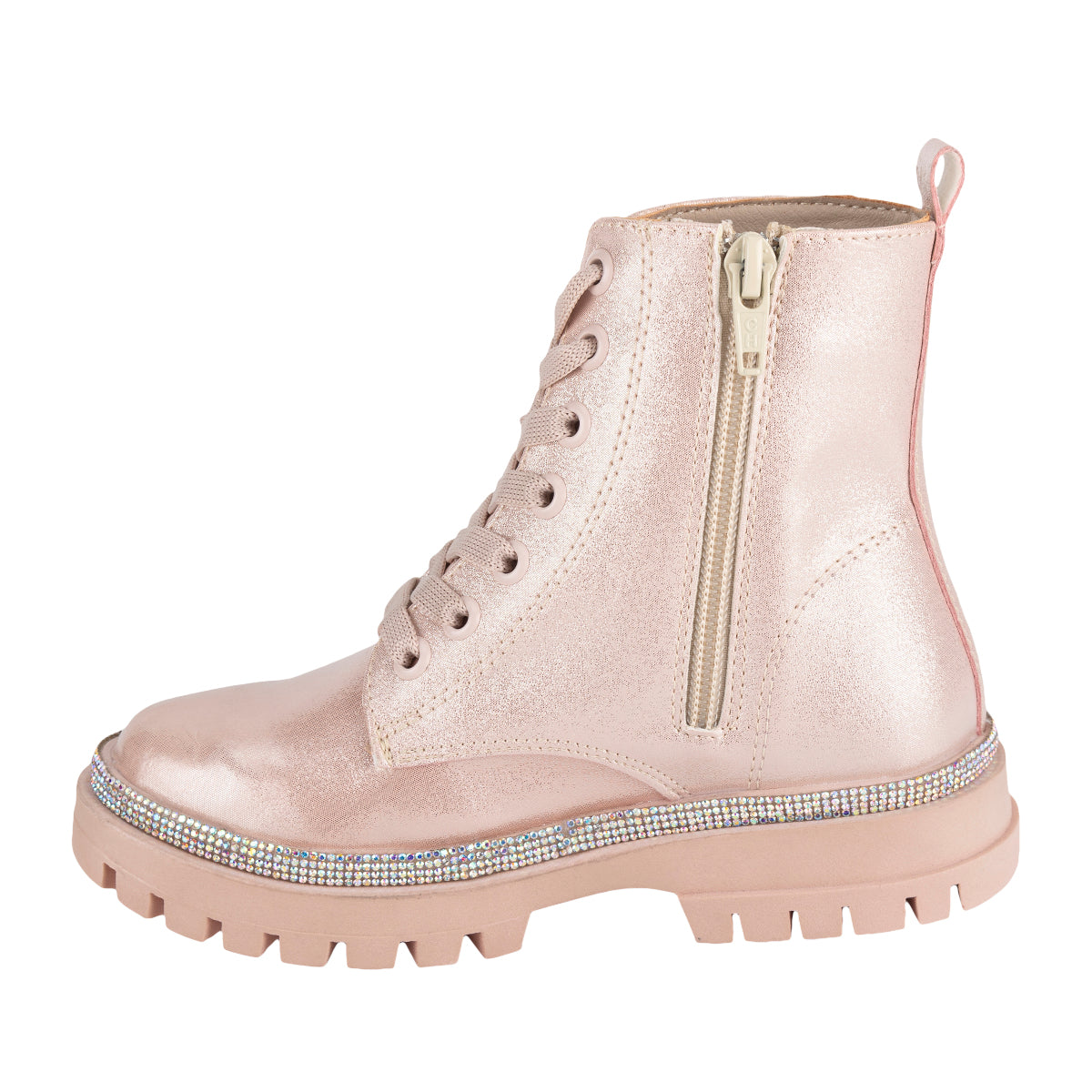 Bota Bambino Para Niña Moda Brillos 06120 - Tres Reyes Zapaterías - México