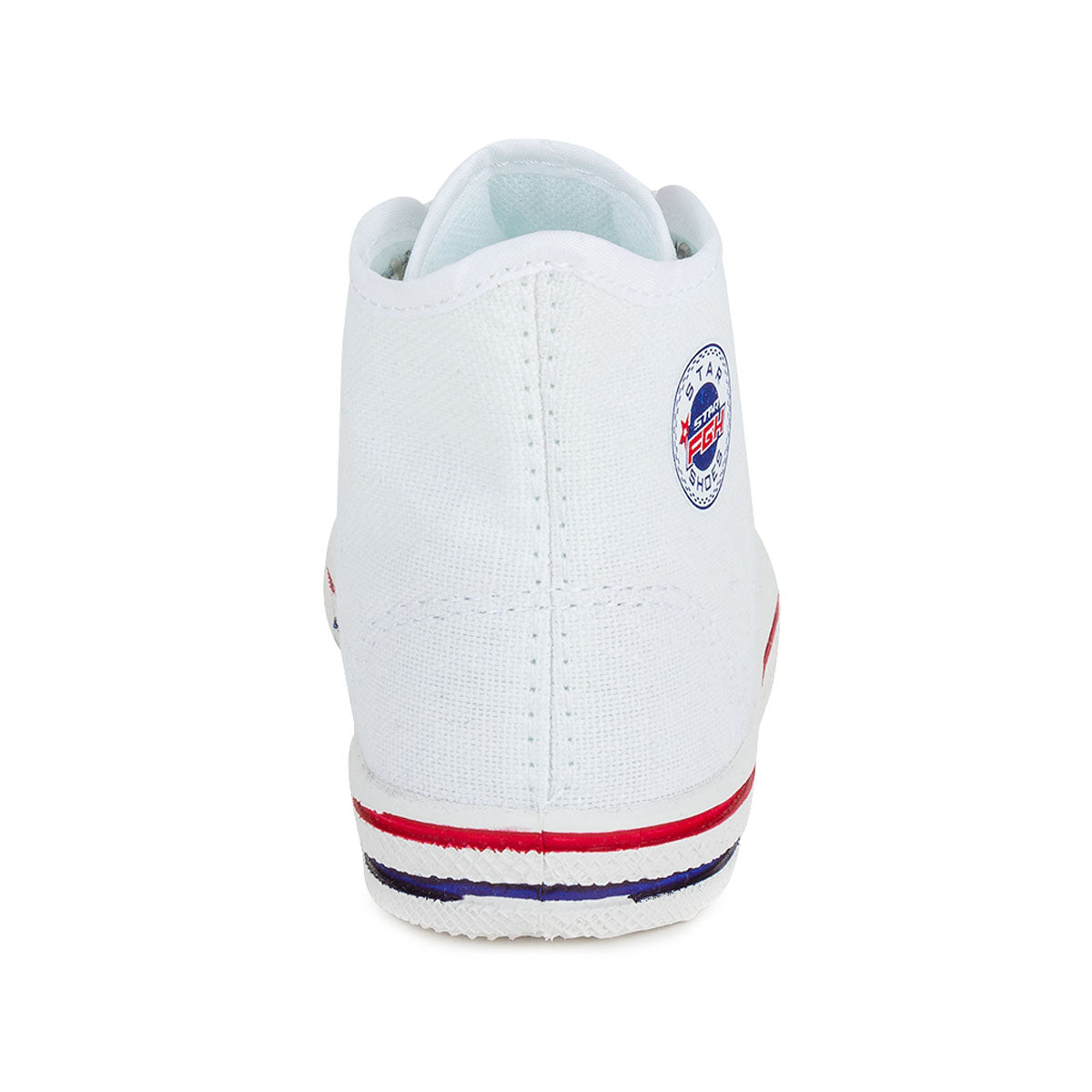 Tenis Blancos Bota Moderno Casual Niño Fghstars 01007 - Tres Reyes Zapaterías - México