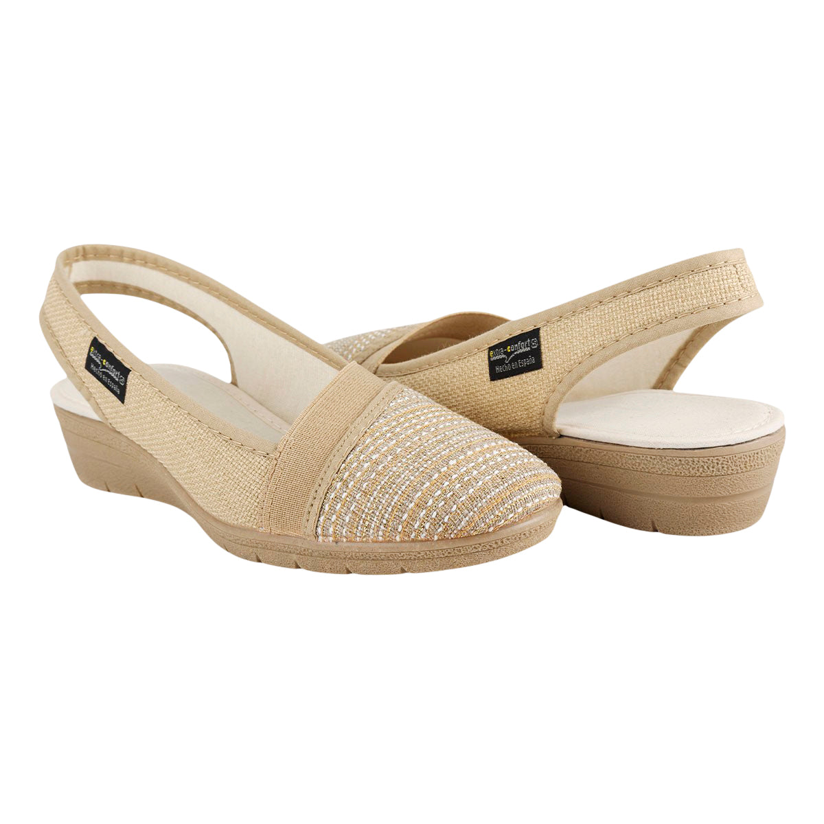 Zapato Destalonado Cuña Dama Extra Confort 06521