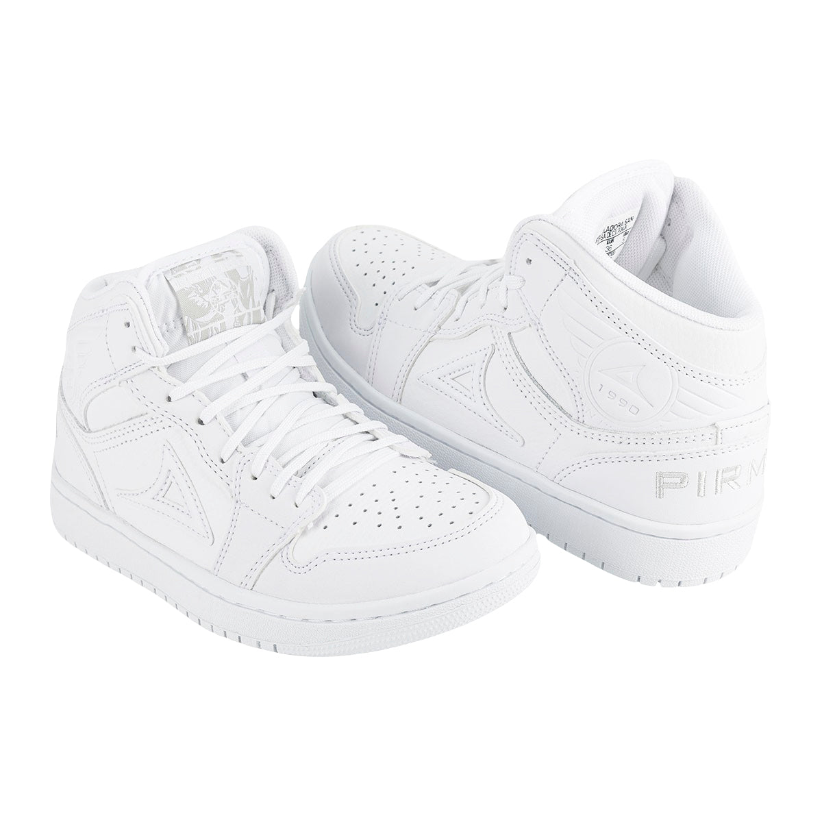 Tenis Blancos Botín Casuales Moda Caballero Pirma 05815