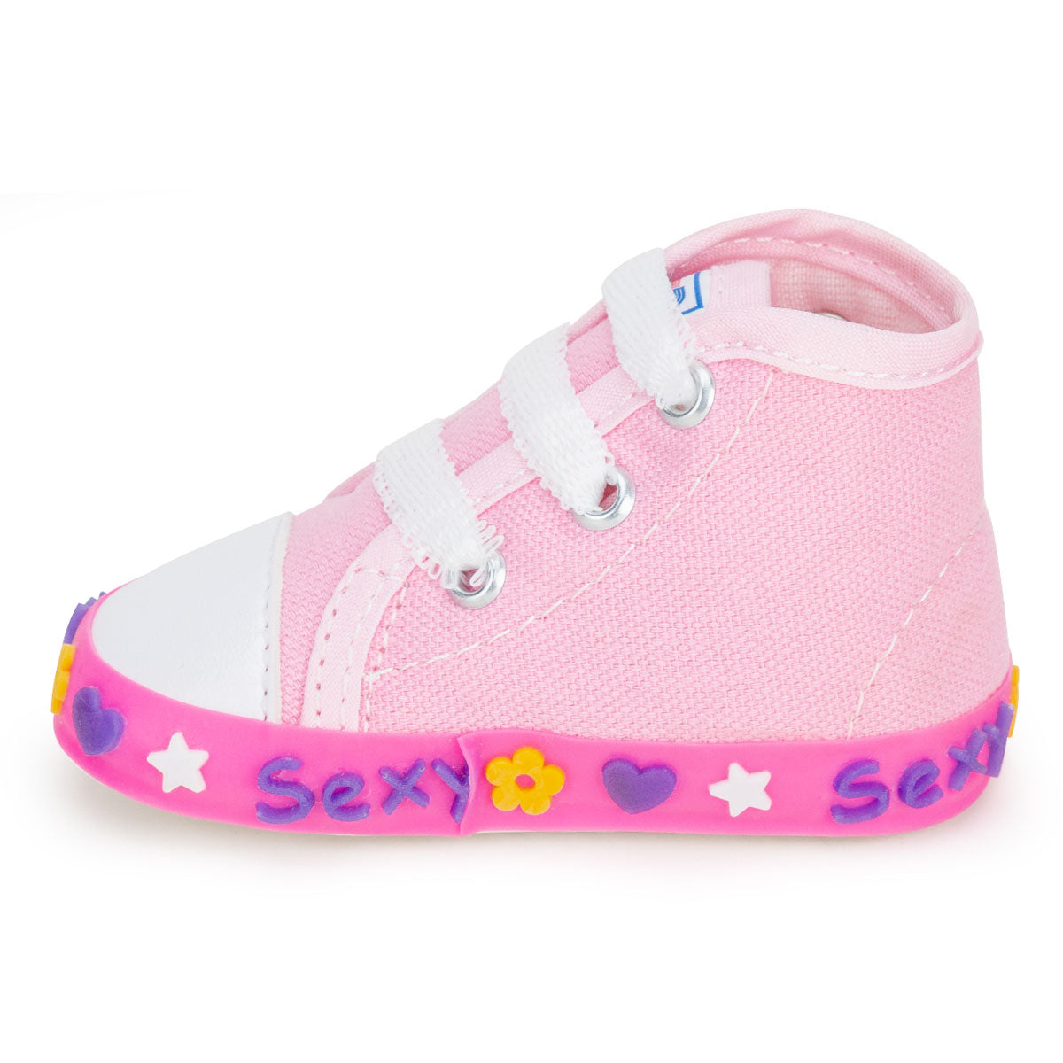 Tenis Flores Rosa Bebé Gonaykids 00052