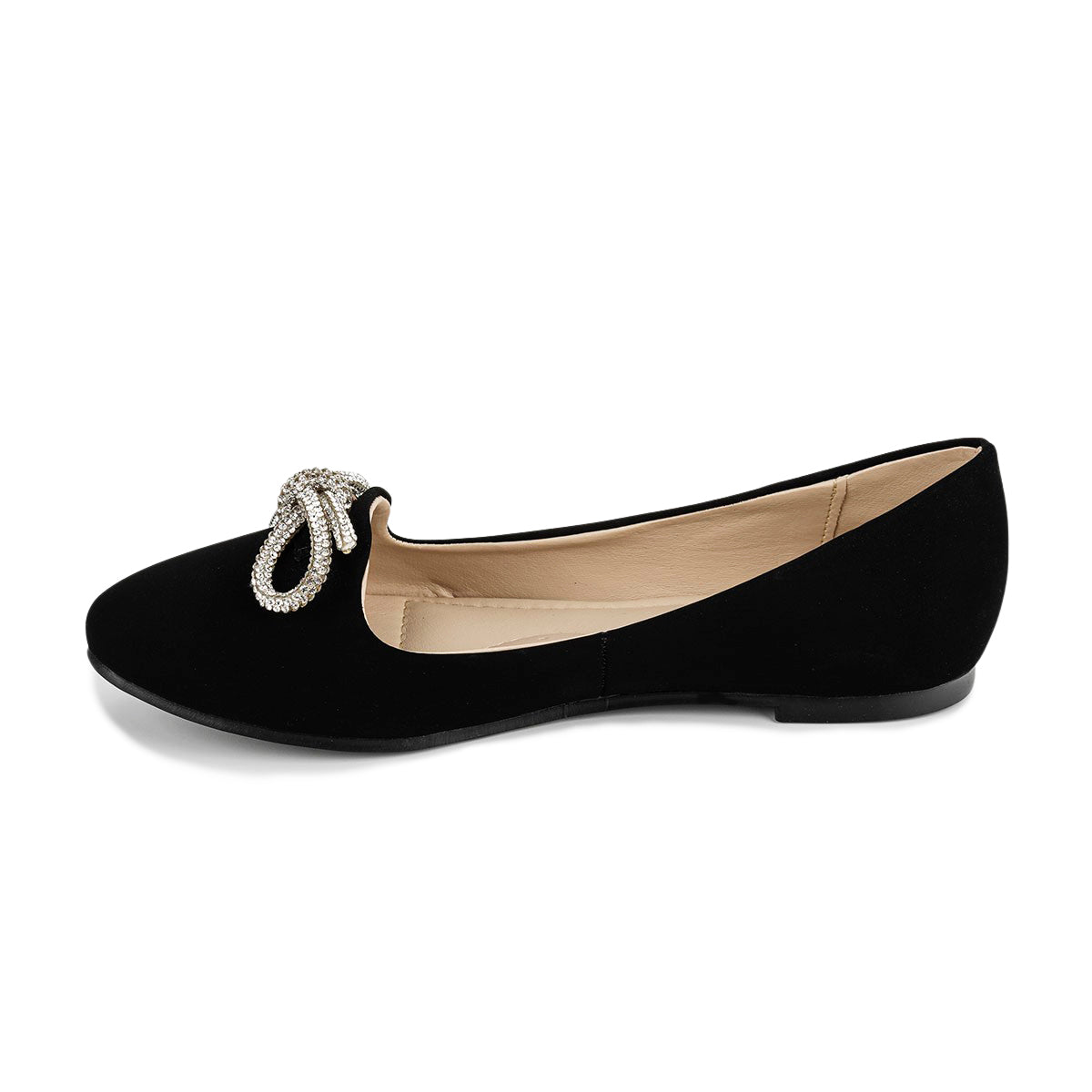 Zapato Flat Casual Moño Para Mujer Stampa 05453