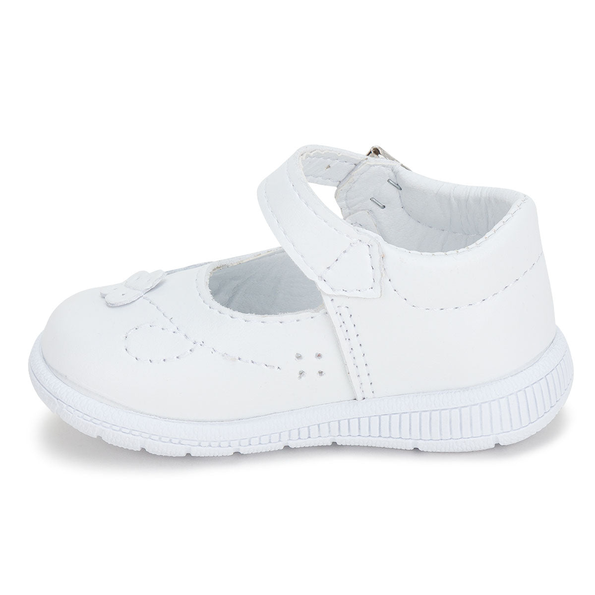 Zapato Blanco Hebilla Bebé Jerry 03172