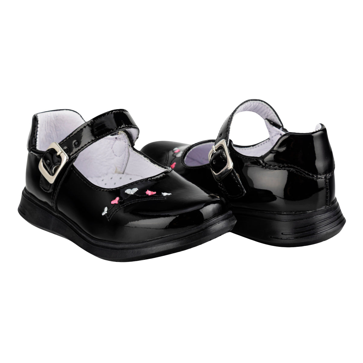 Zapato Escolar Corazón Niña Dominiq 07171