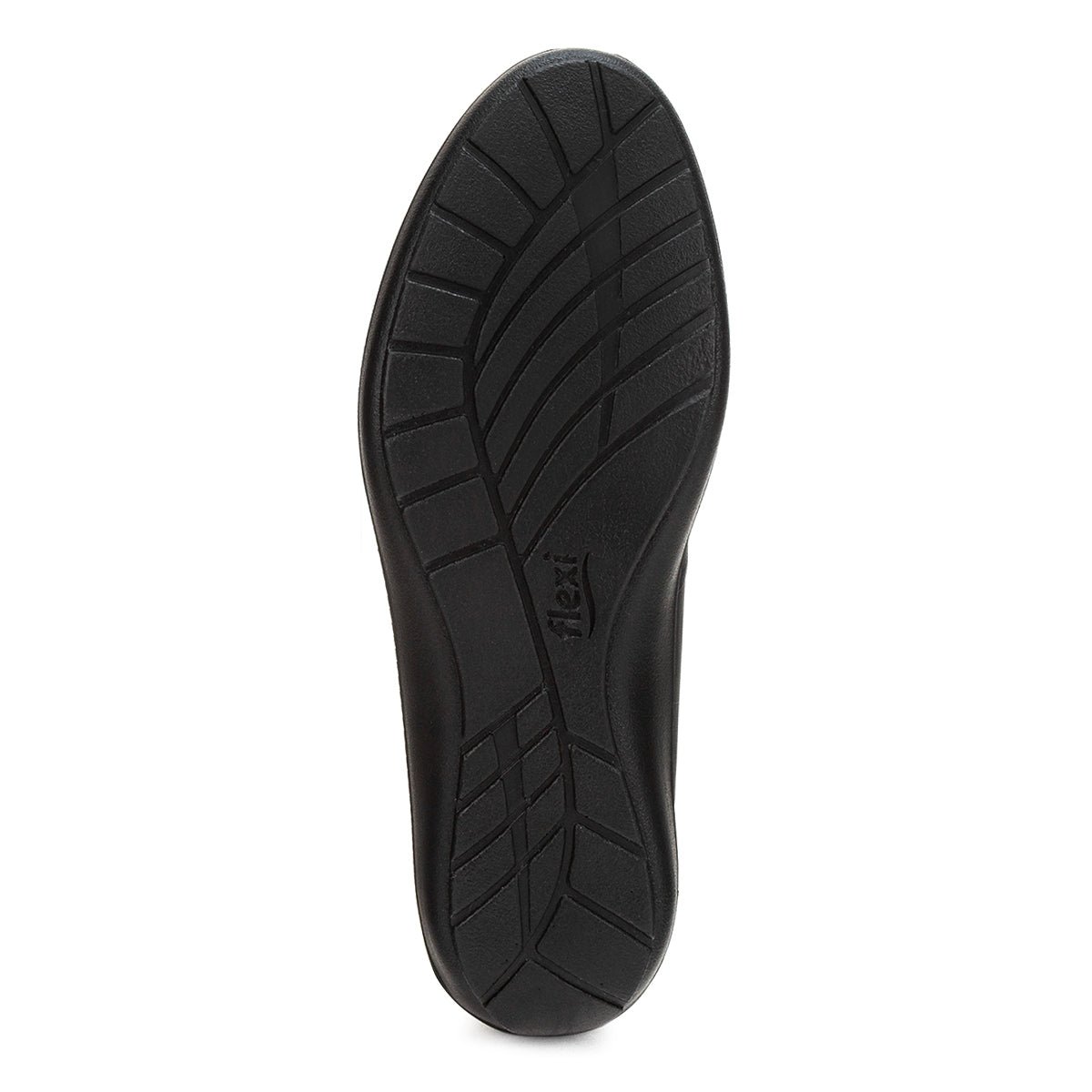 Zapato Clásico Cómodo Negro Dama Flexi 02594