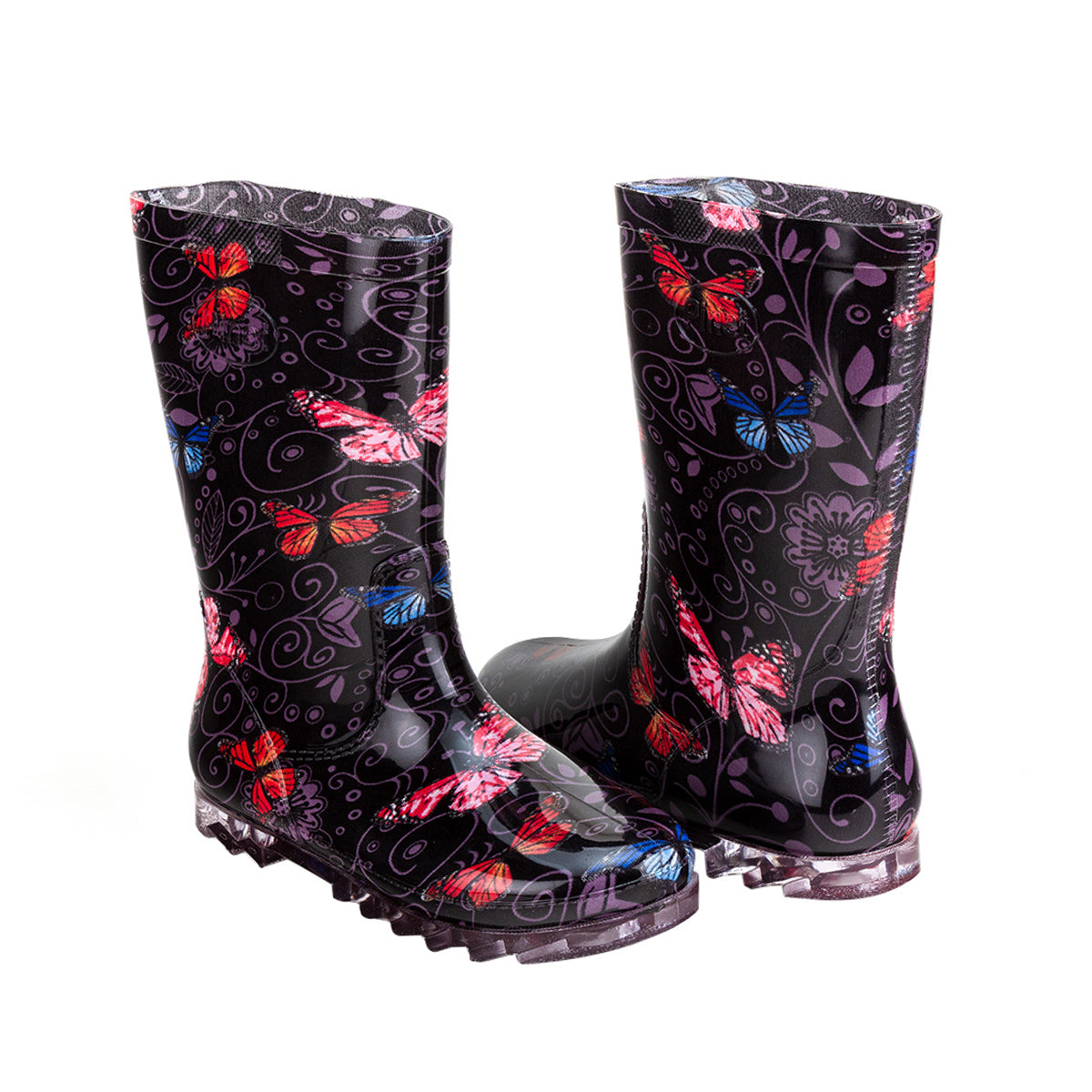 Bota Lluvia Mariposa Dama Pinet 04267