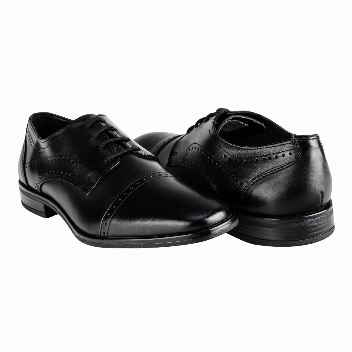 Zapatos Derby Cuero Para Hombre Christian Gallery 08155-65