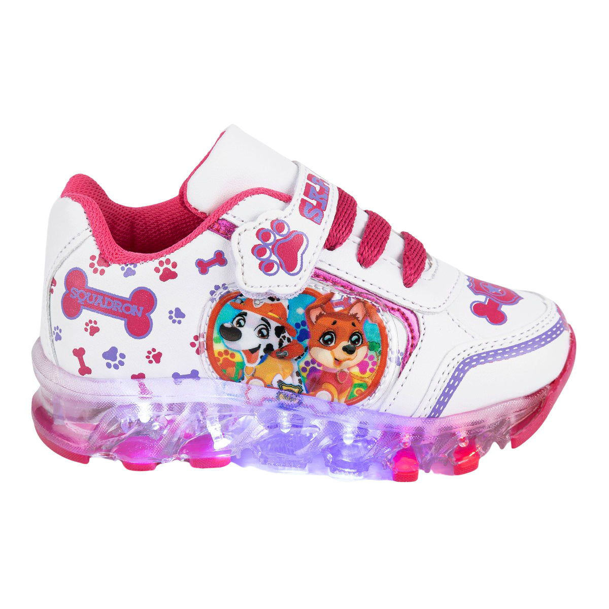 Tenis Patrulla Canina Luz Led Niña Scape 05839