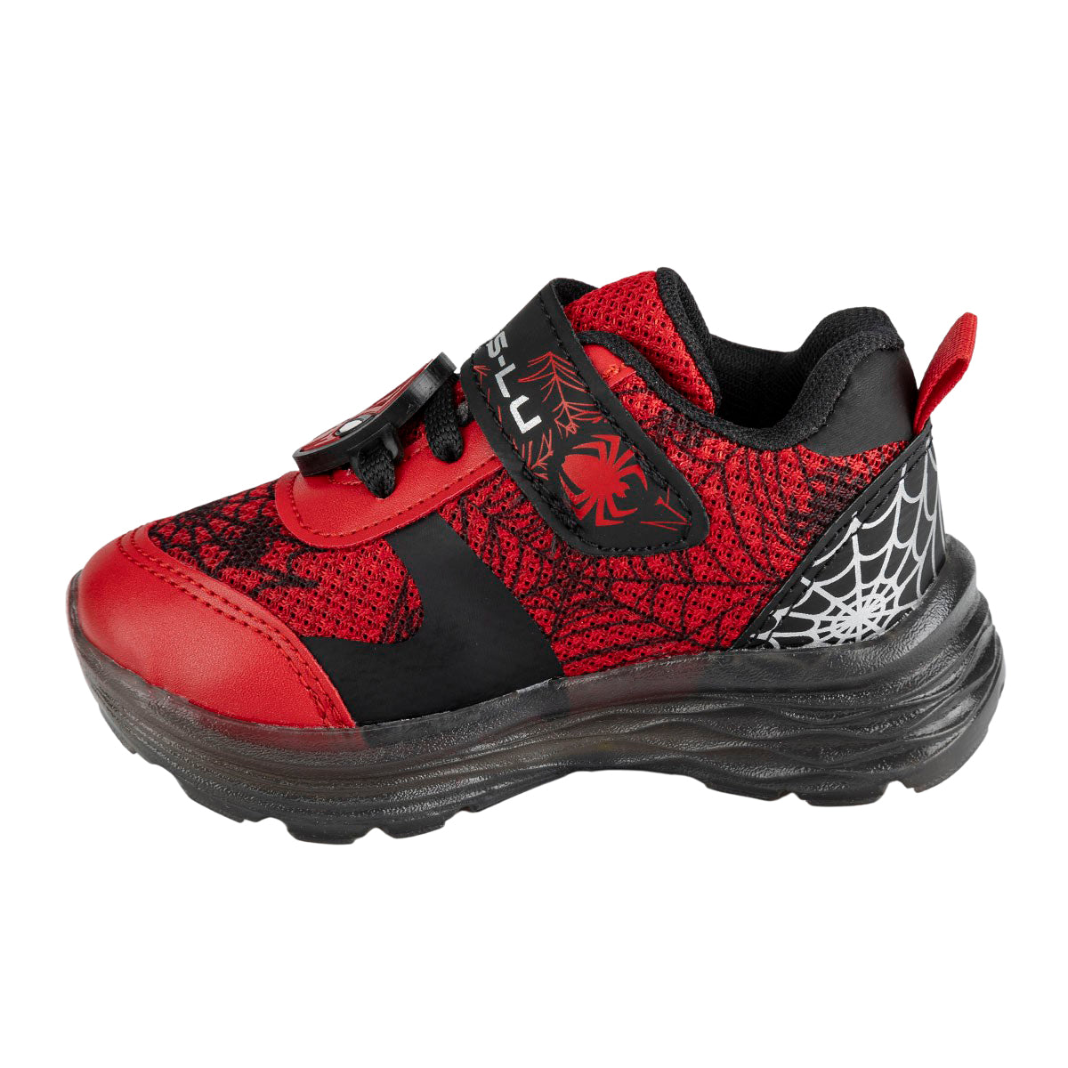 Tenis Moda Spiderman Luces Led Niño Kings Lu 05629