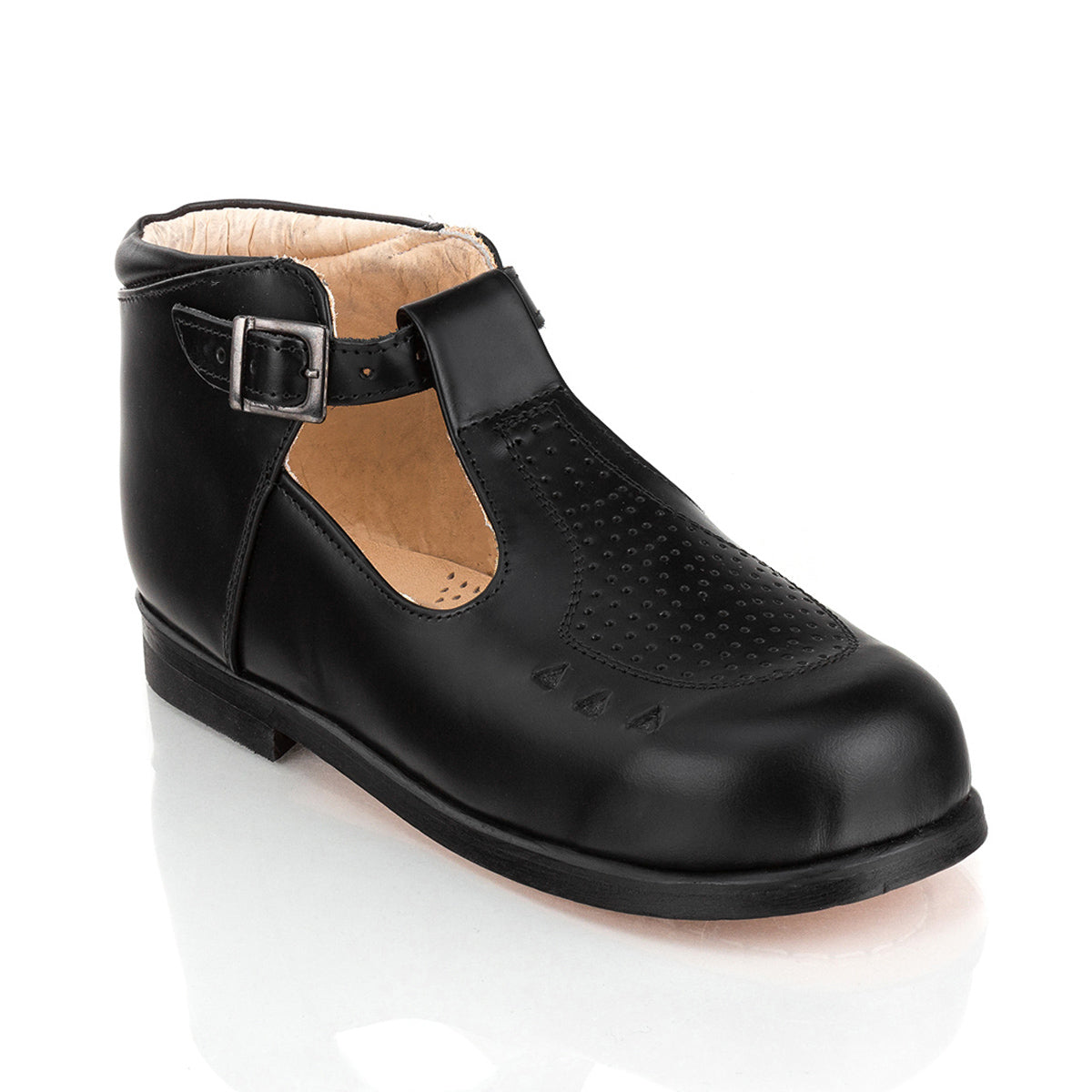 Zapato Negro Ortopédico Escolar Niña Ortouno 00249 Ortouno Escolar Ortouno Calzado con Estilo en México