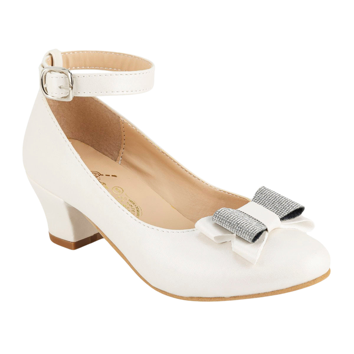 Zapato Elegante Moño Niña Caramel 04631/04853 Caramel Vestir Caramel Calzado con Estilo en México