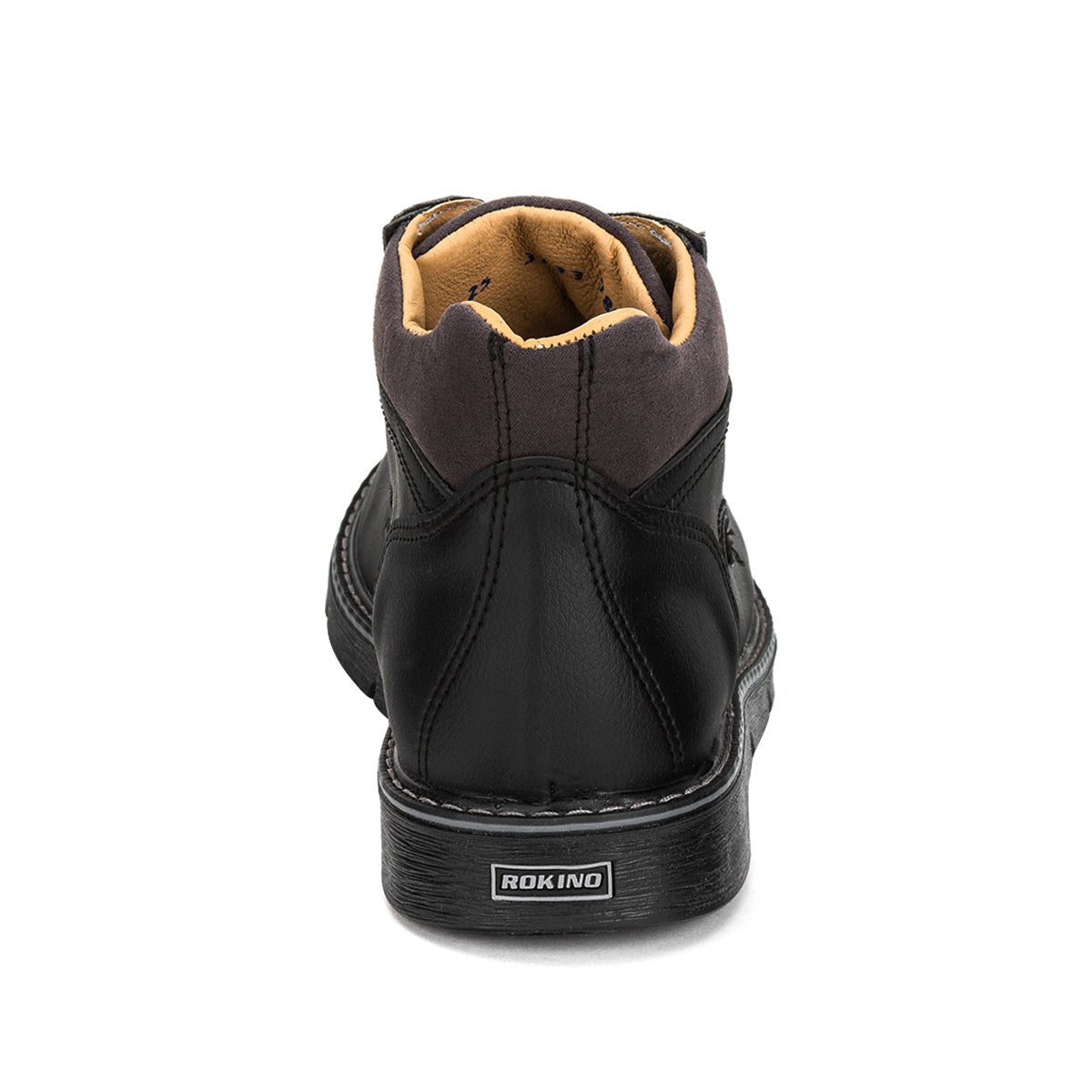 Bota Vestir Moda Joven Rokino Negro 02976