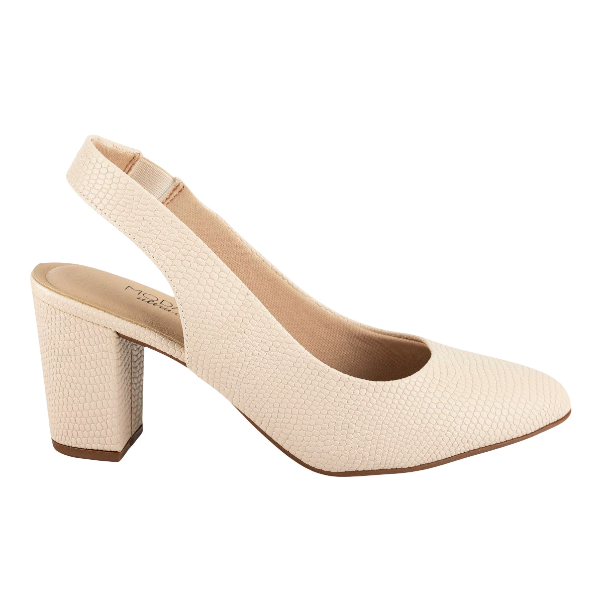Zapato Slingback Tacón Para Mujer Modare 07156/57