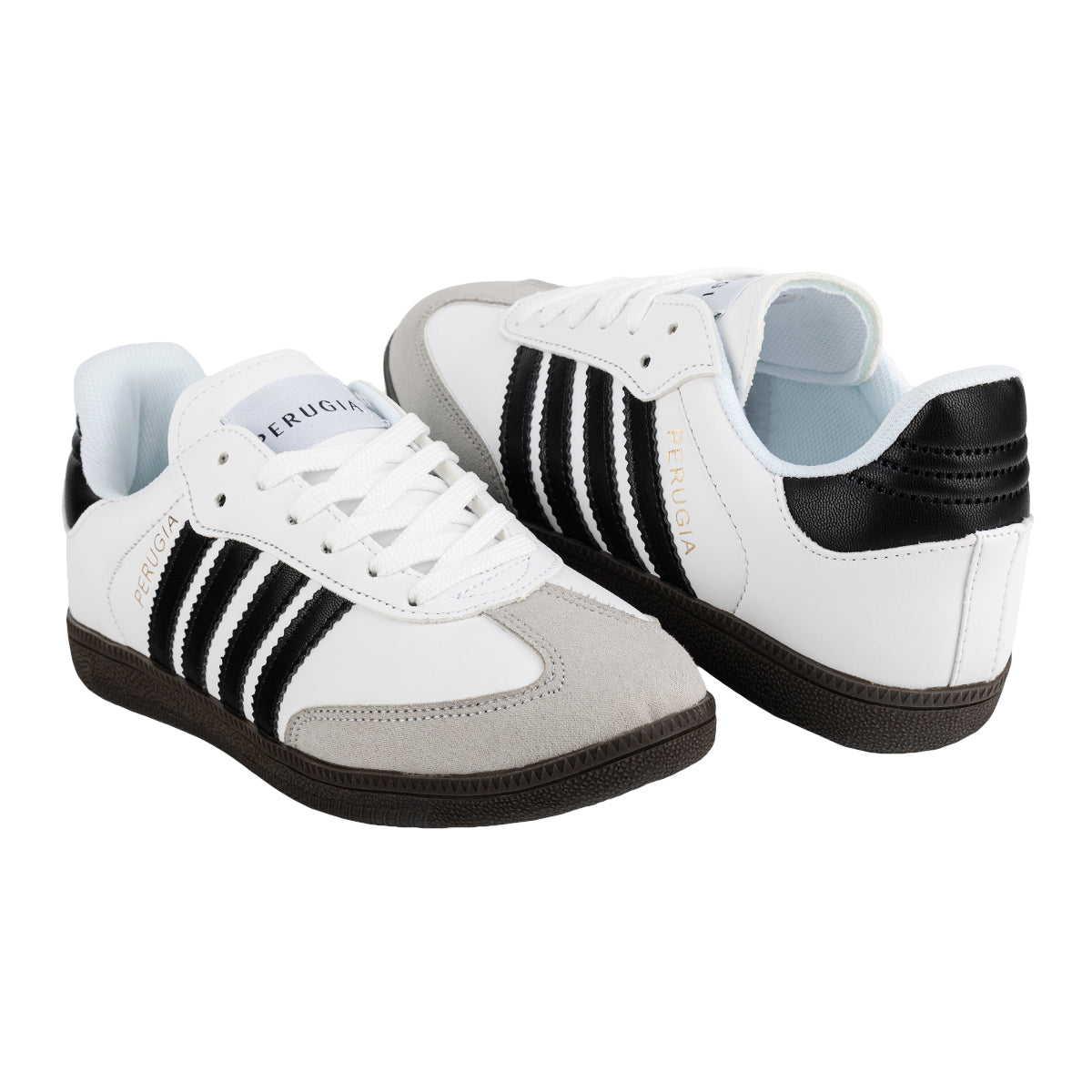 Tenis Moda Casual Para Mujer Perugia 06477/78 Blanco-Azul - Tres Reyes Zapaterías - México