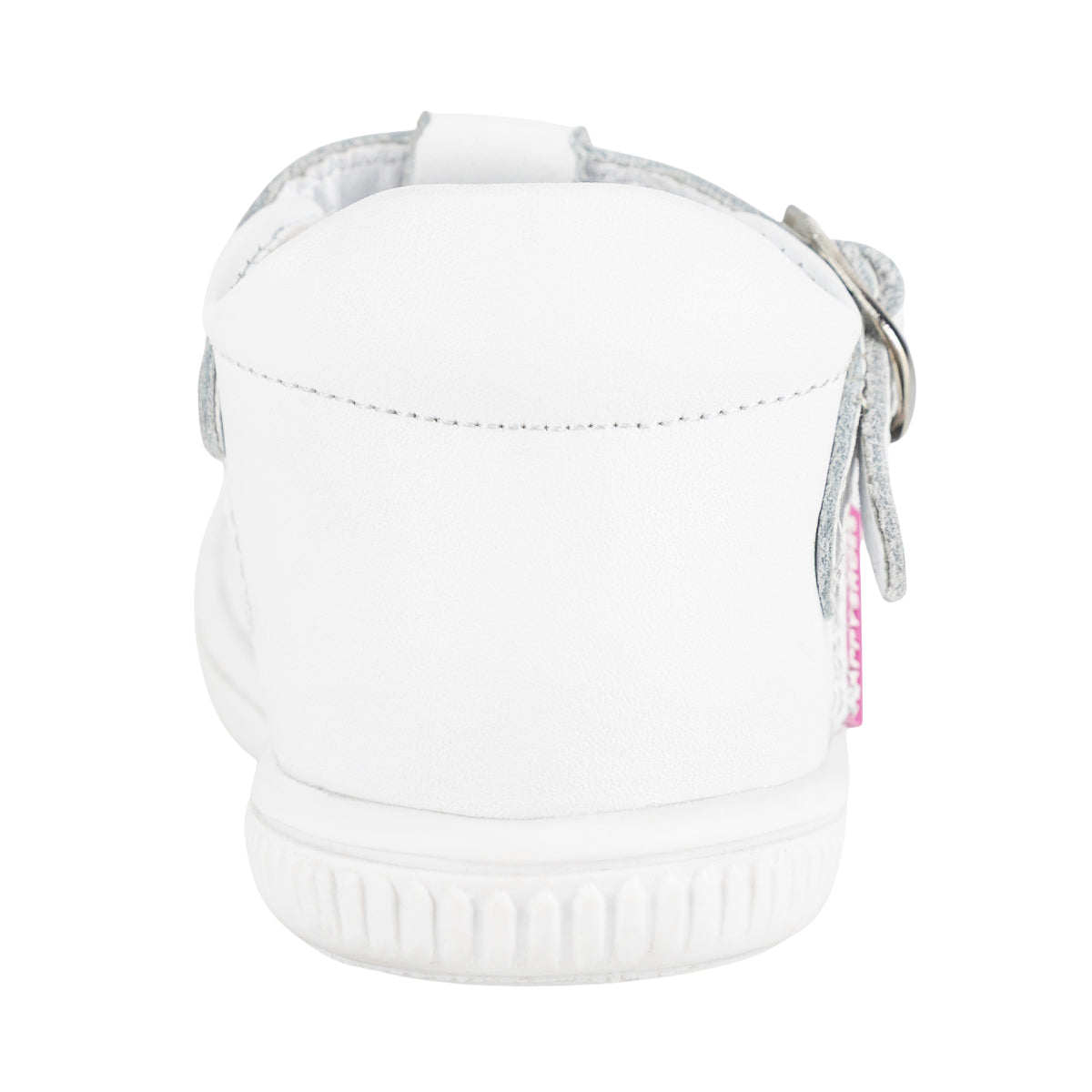 Zapato Happy Shoes Blanco T-Strap Para Bebé Niña 09202