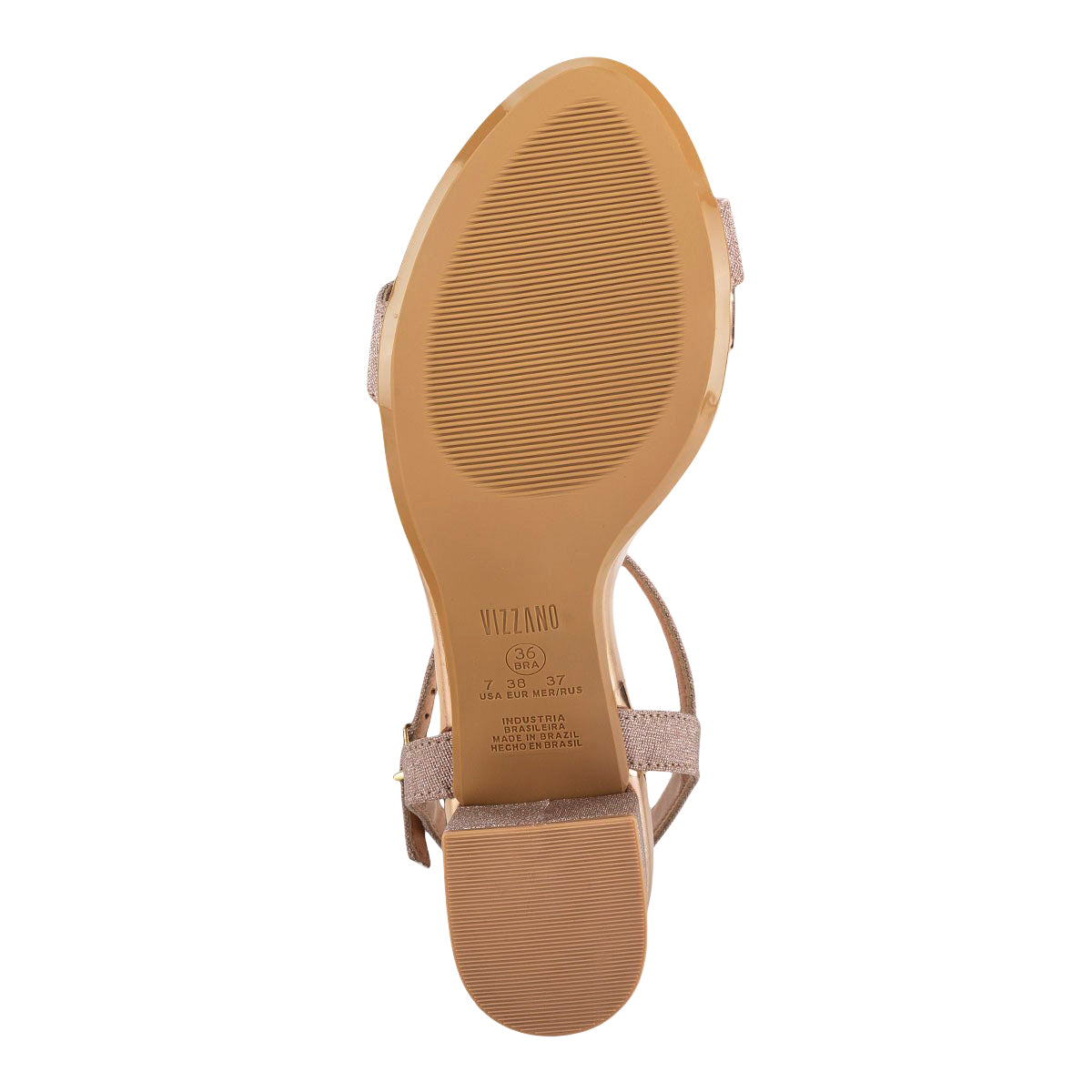 Sandalia Tacón Ancho Dama Vizzano 07151