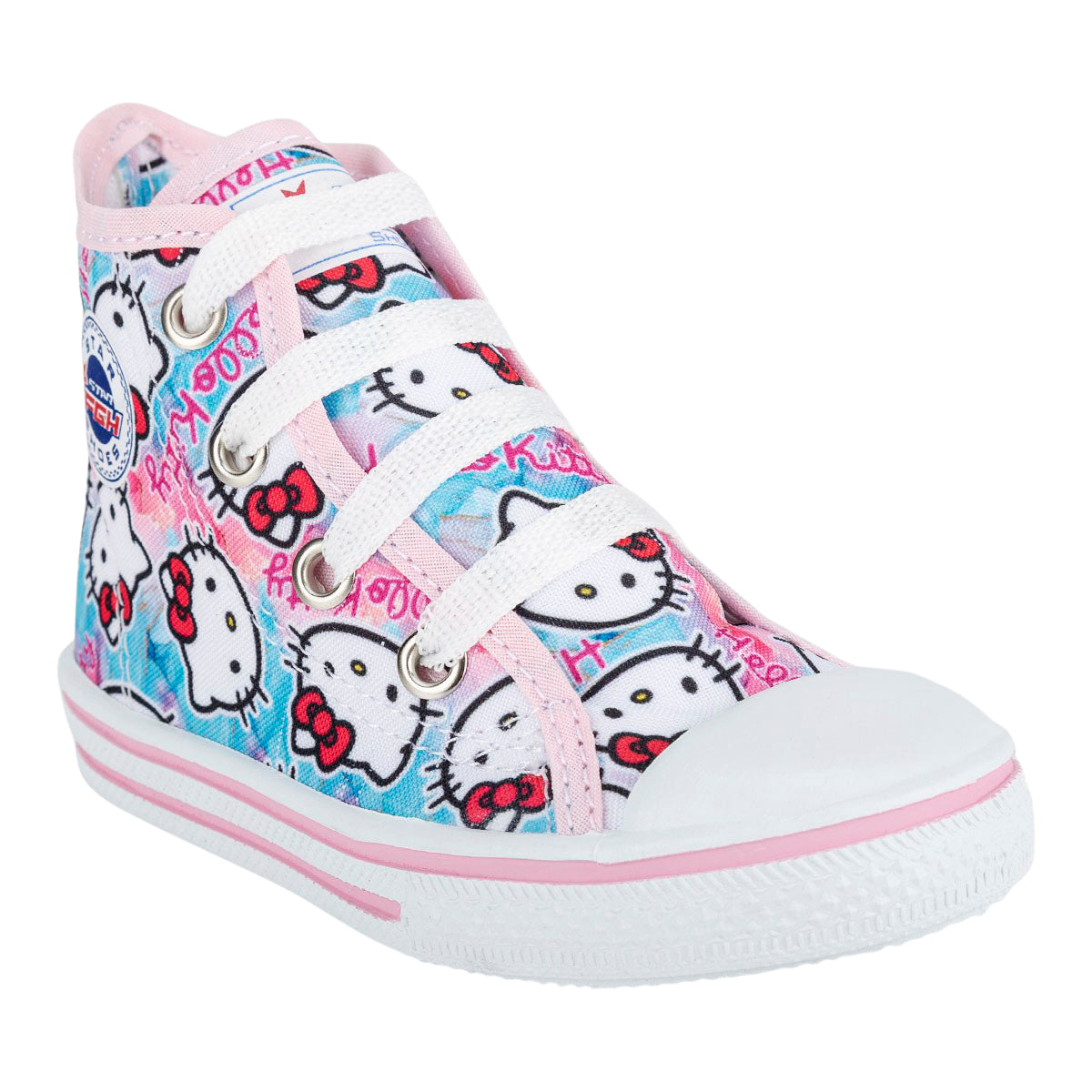 Tenis Bota Casual Hello Kitty Niña Fghstars 06724