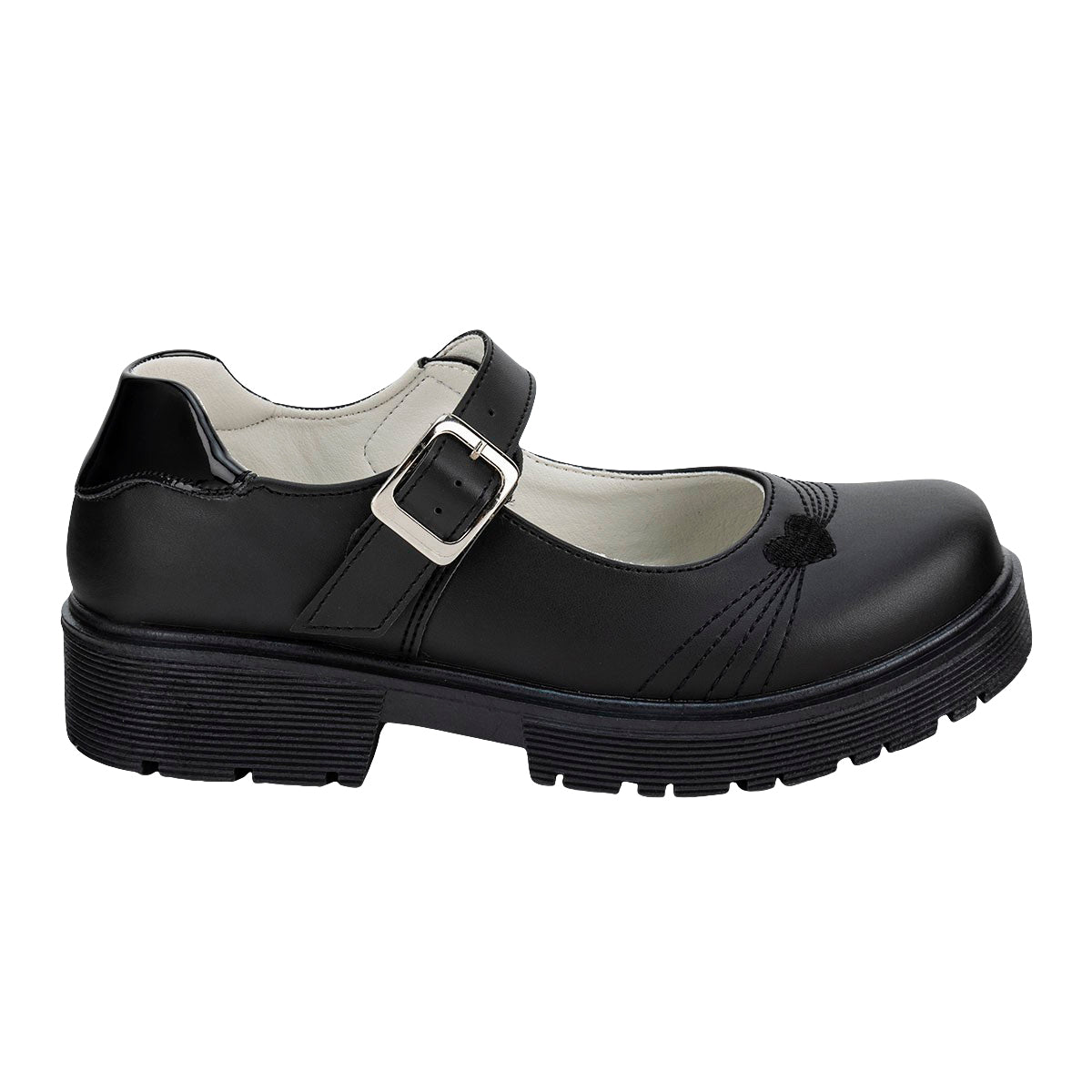 Zapato Clásico Escolar Negro Niña Dominiq 05371
