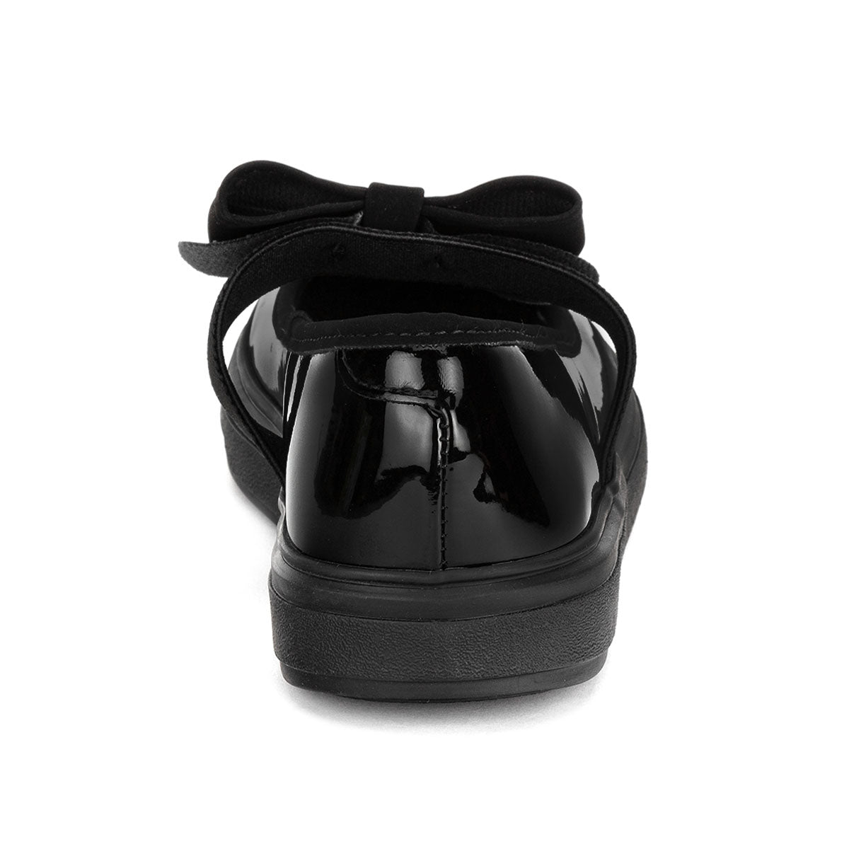 Zapato Clásico Negro Moño Joven Karsten 03501