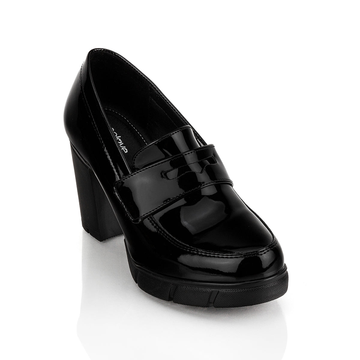 Zapato Vestir Charol Para Mujer Green Love 03711