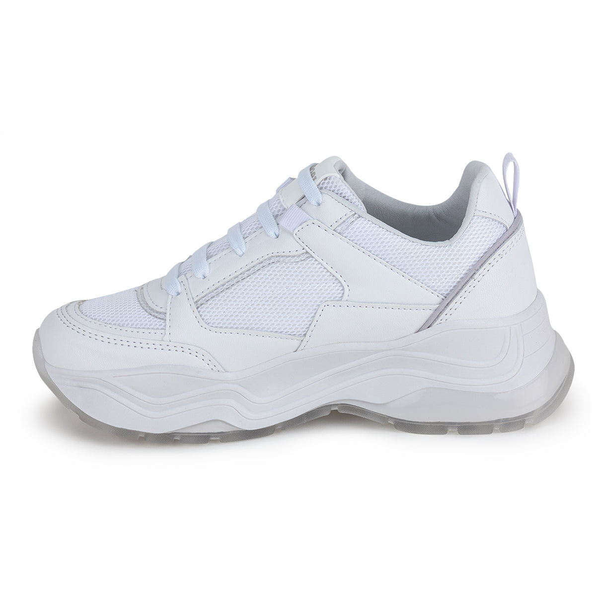Tenis Blancos Deportivo Para Mujer Neosport 03963 - Tres Reyes Zapaterías - México