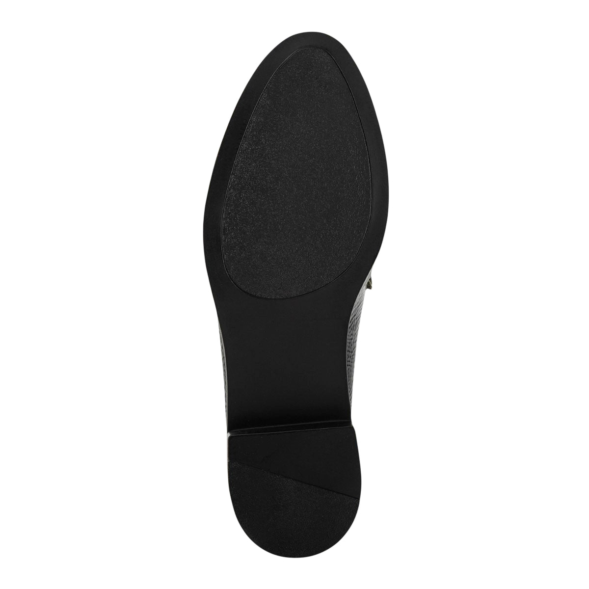Zapato Mocasín Para Mujer Stampa Charol Negro 07072