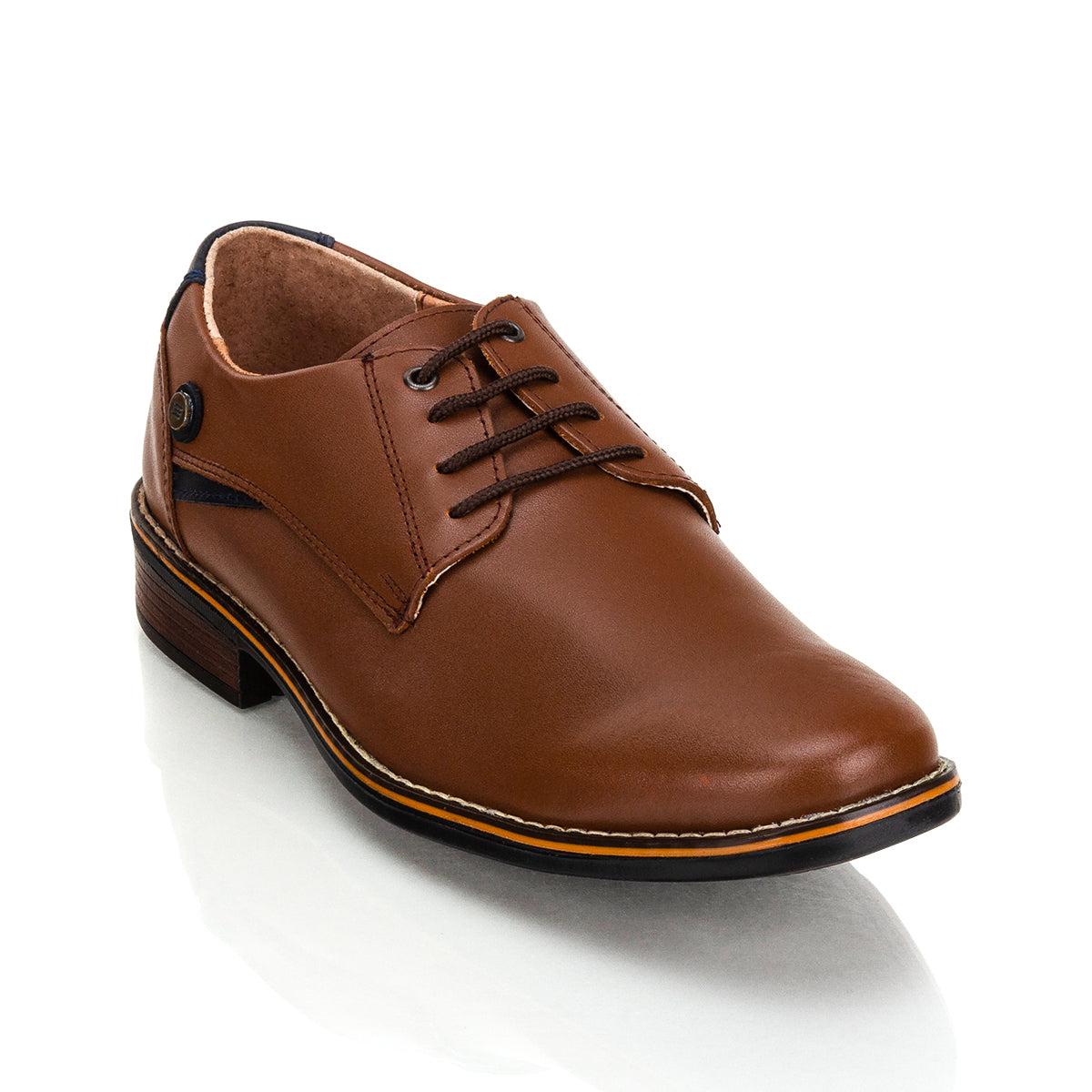 Zapato Formal Casual Caballero Epidemia Camel/Negro 02394-95