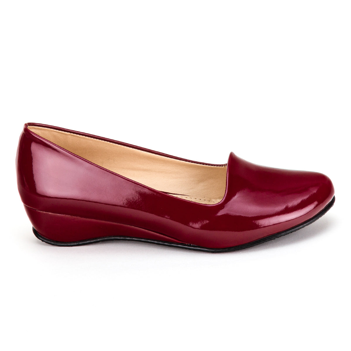 Zapato Casual Tacon Puente Charol Dama Penny Lane 00588