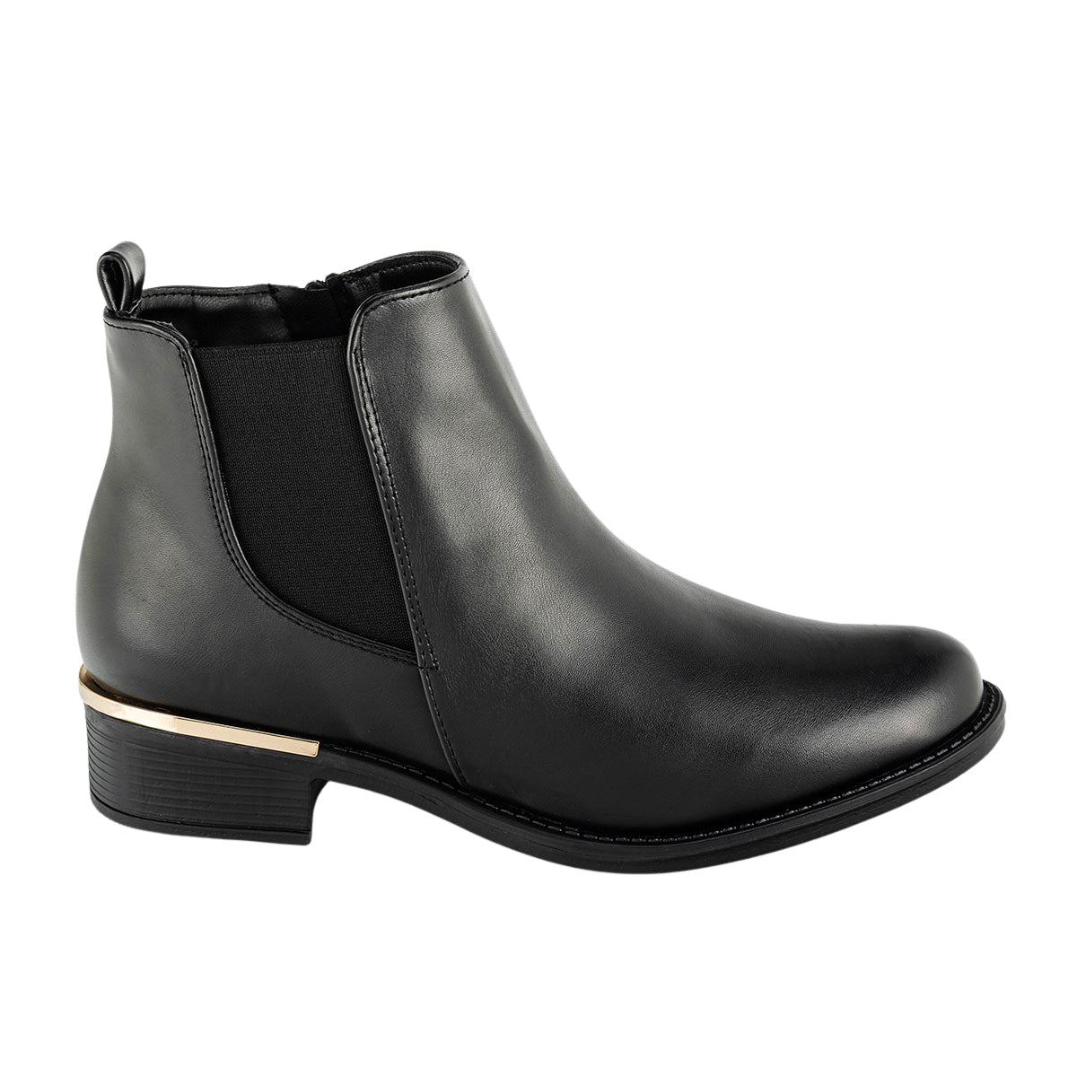 Botín Moda Casual Tacón Para Mujer Fusión 06089