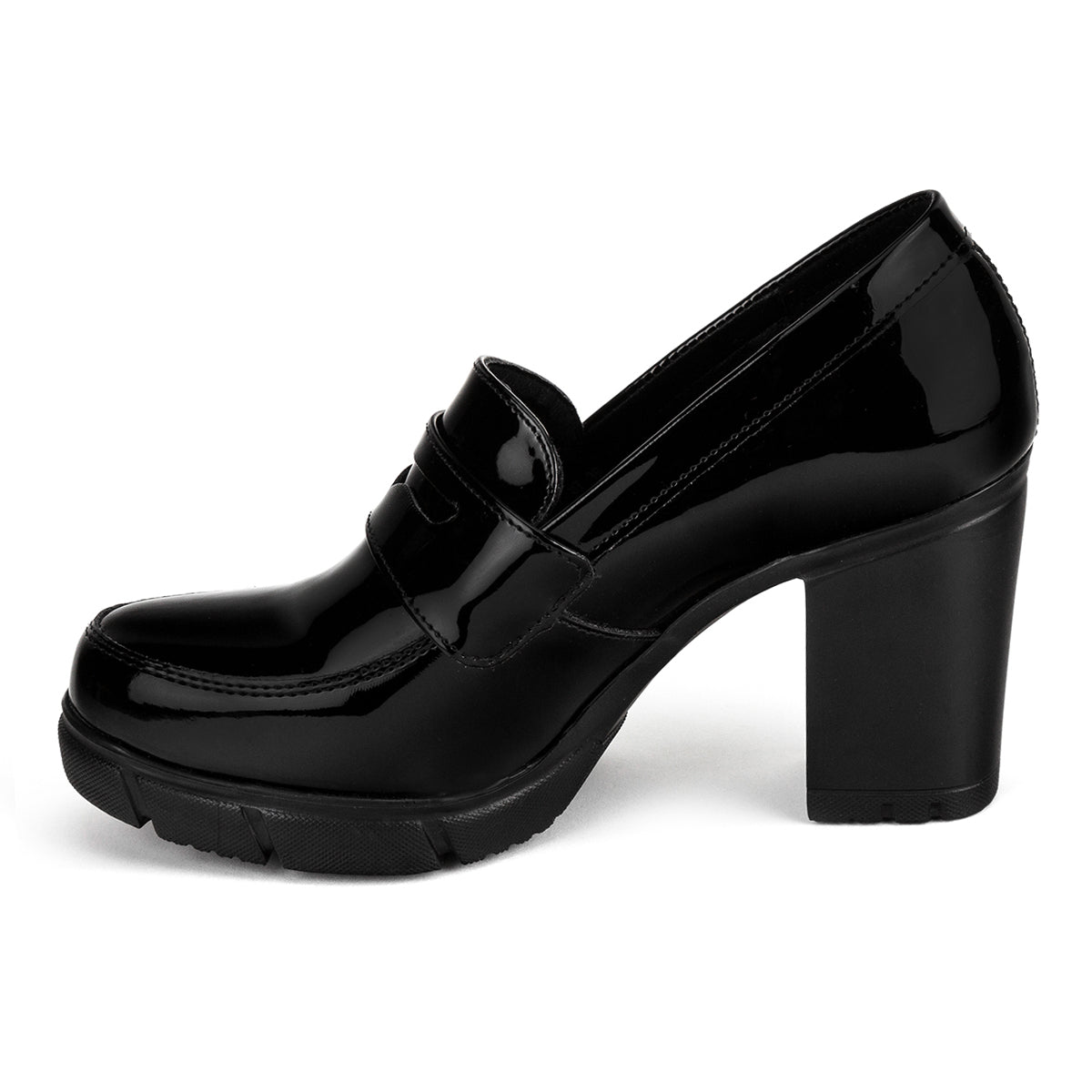 Zapato Vestir Charol Para Mujer Green Love 03711