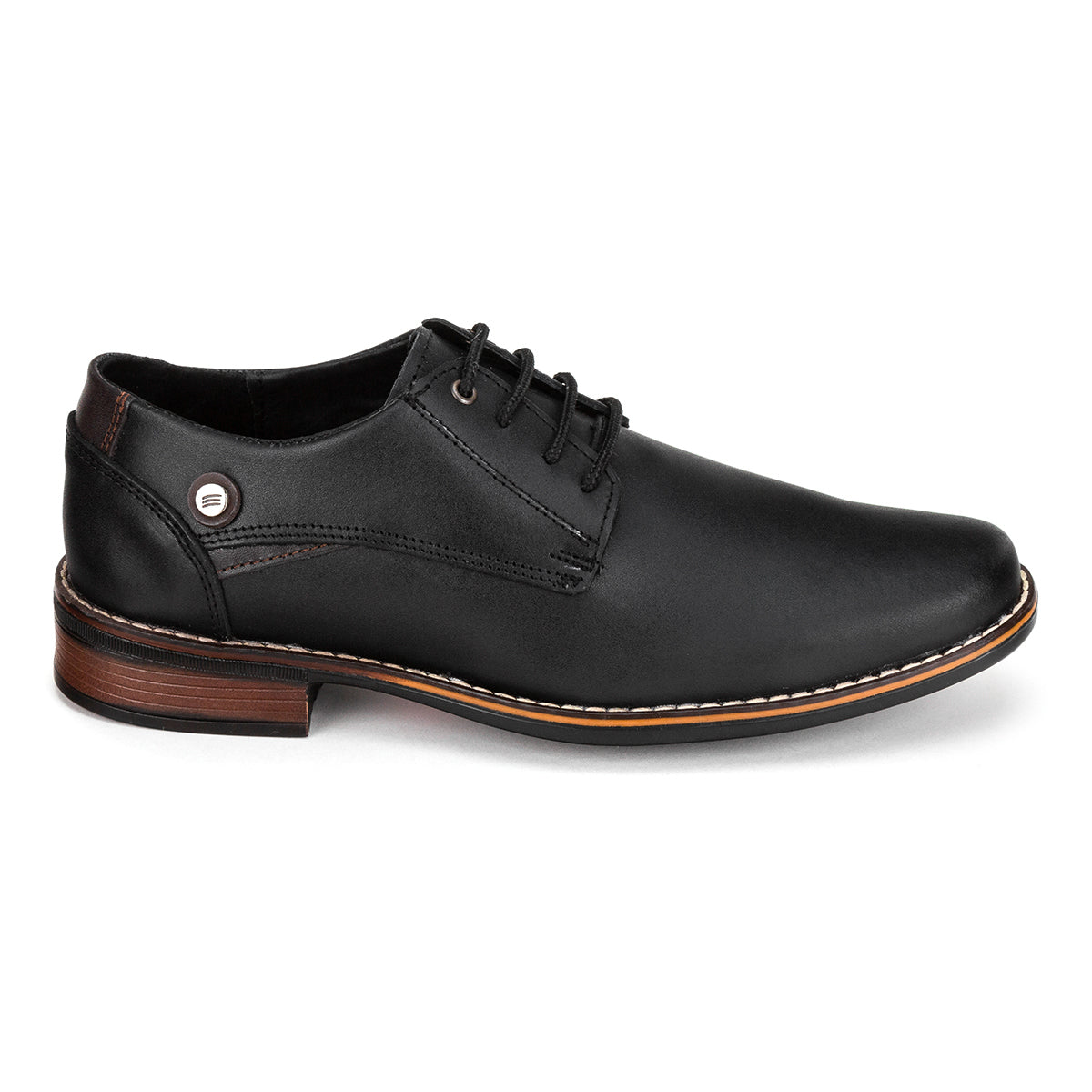 Zapato Formal Casual Caballero Epidemia Camel/Negro 02394-95