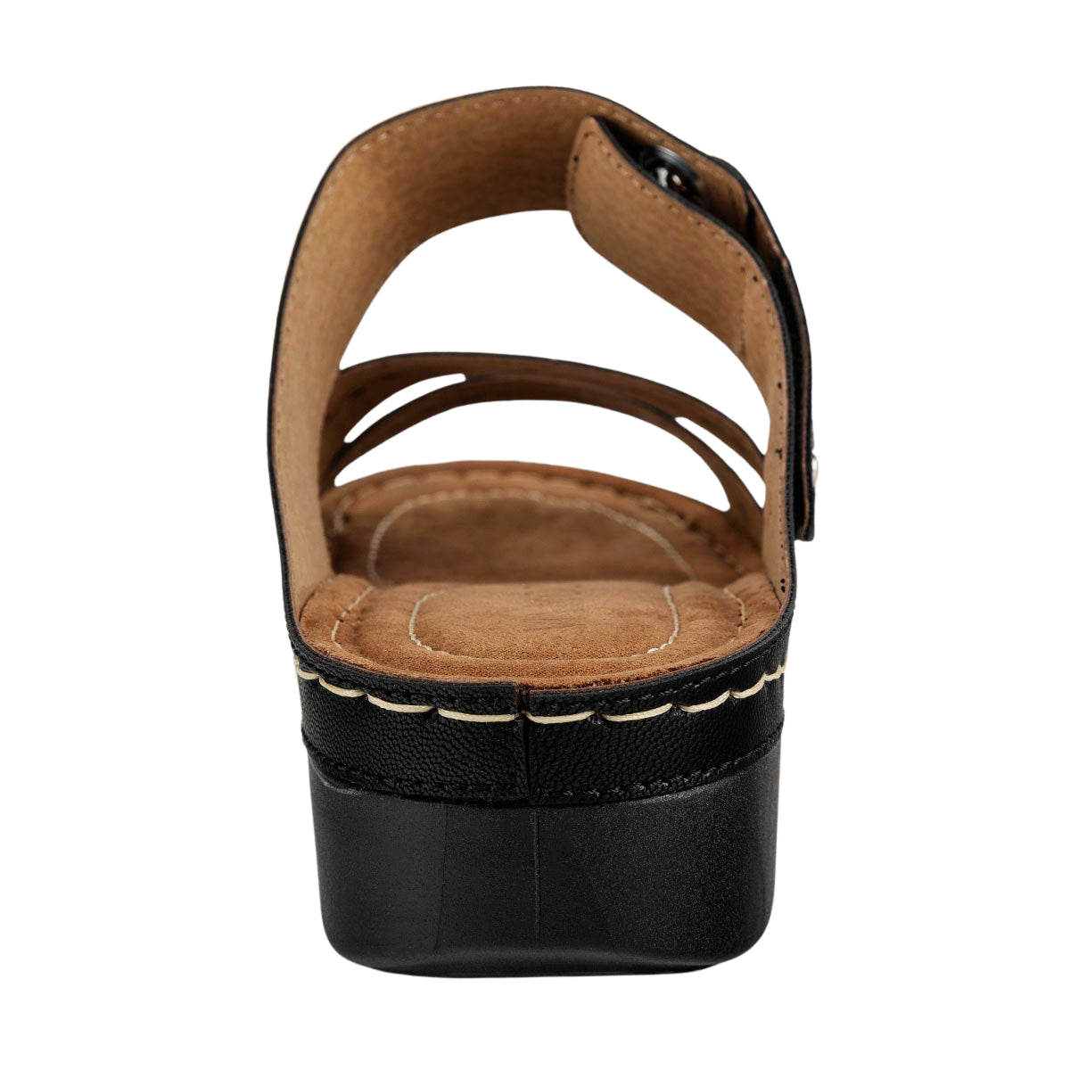 Sandalia Simipiel Cuña Dama Viamoda 06552/53