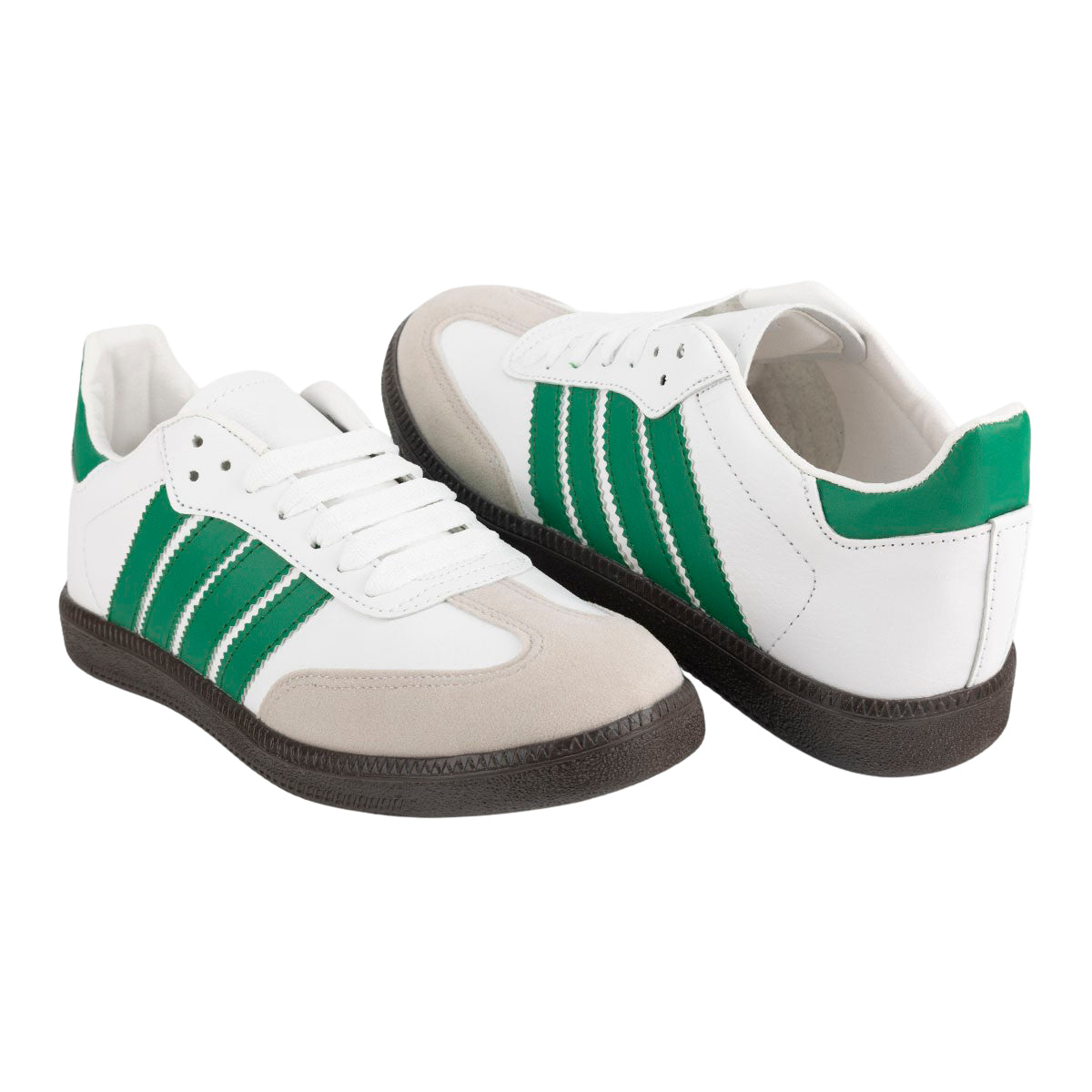 Tenis Moderno Casual Caballero Stampa 06050/52 Negro-Blanco