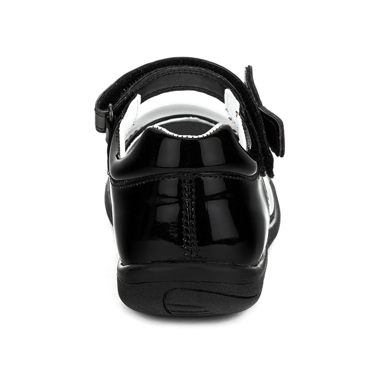 Zapato Escolar Bambino Para Niña Charol Moño 04208