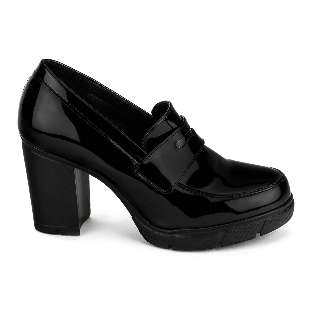 Zapato Vestir Charol Para Mujer Green Love 03711