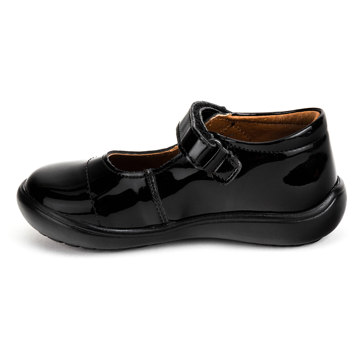 Zapato Escolar Charol Niña Coqueta 04344