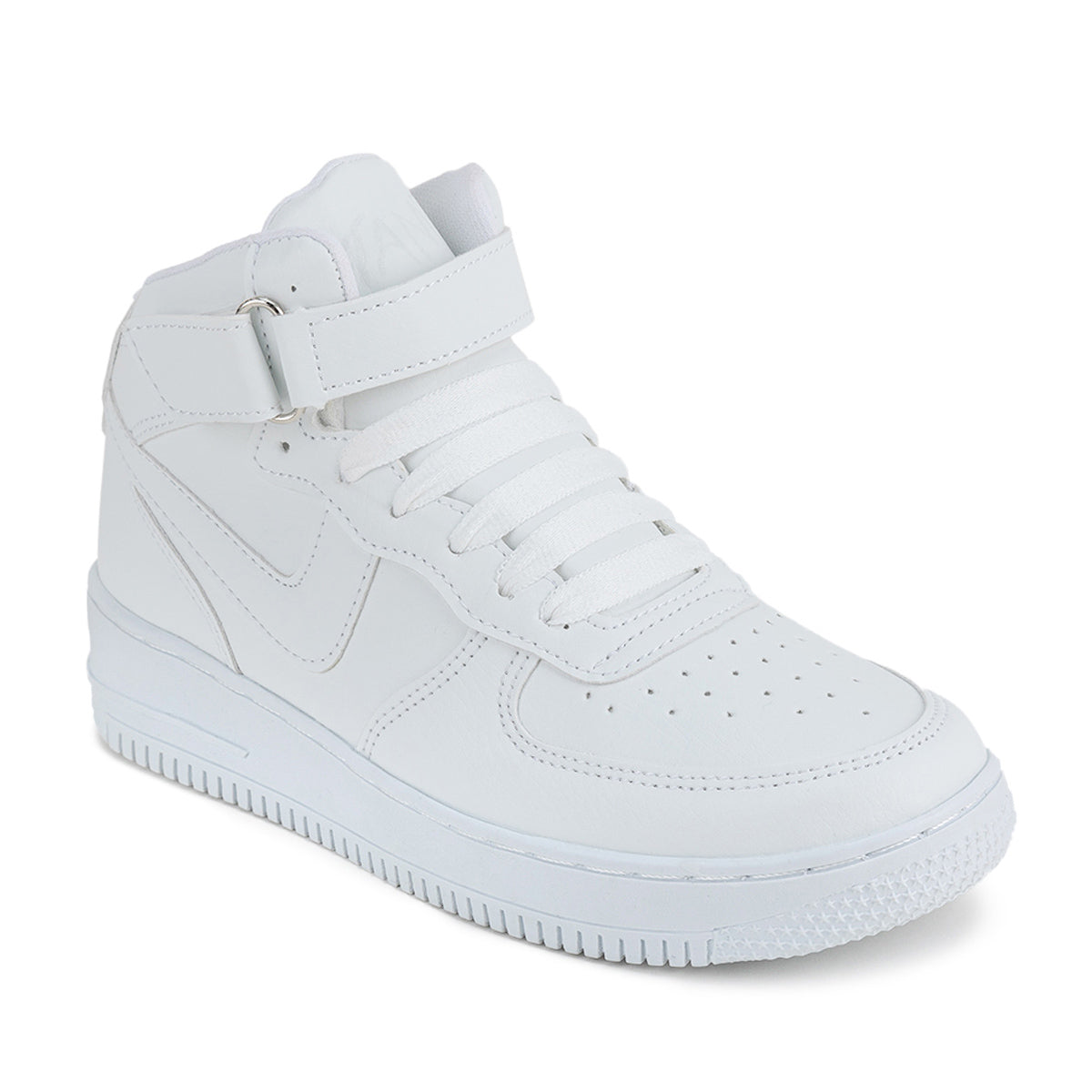 Tenis Blancos Escolar Bota Casual Para Niño Stampa 05334 - Tres Reyes Zapaterías - México