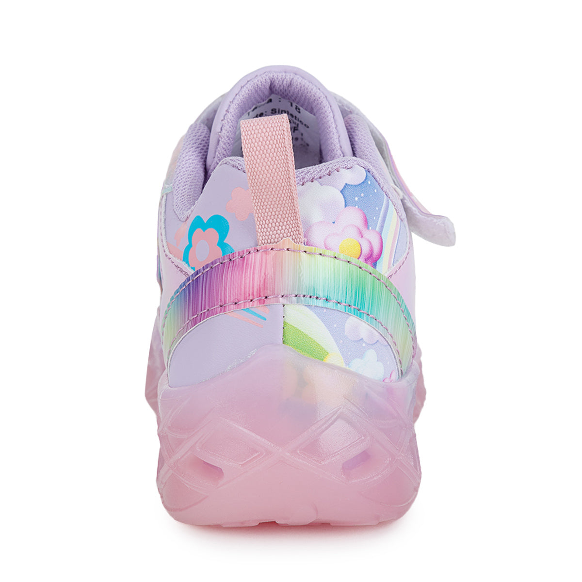 Tenis Arcoiris Poni Luz Led Niña Scape 04837