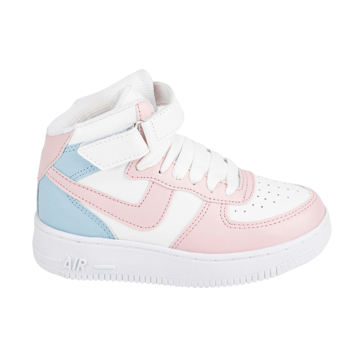 Tenis Botín Casuales Velcro Niña Stampa 05336