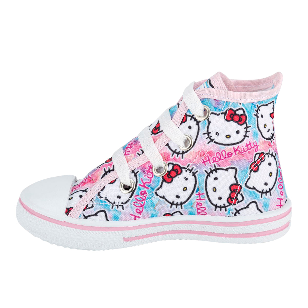 Tenis Bota Casual Hello Kitty Niña Fghstars 06724