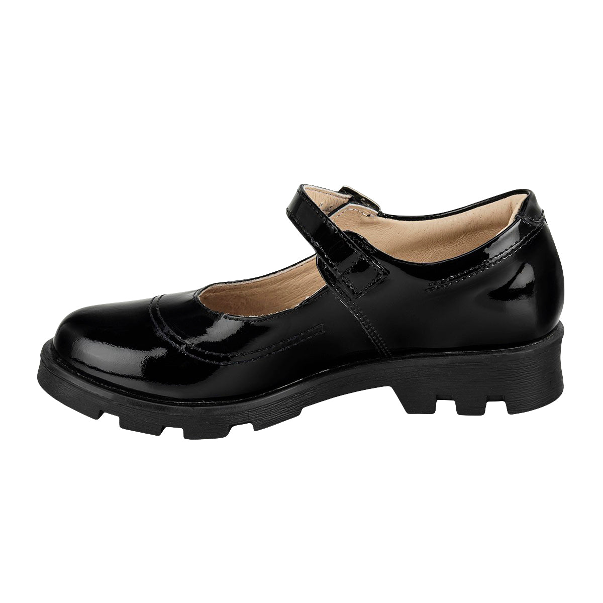 Zapato Escolar Dogi Para Niña Casual Charol 05504 - Tres Reyes Zapaterías - México