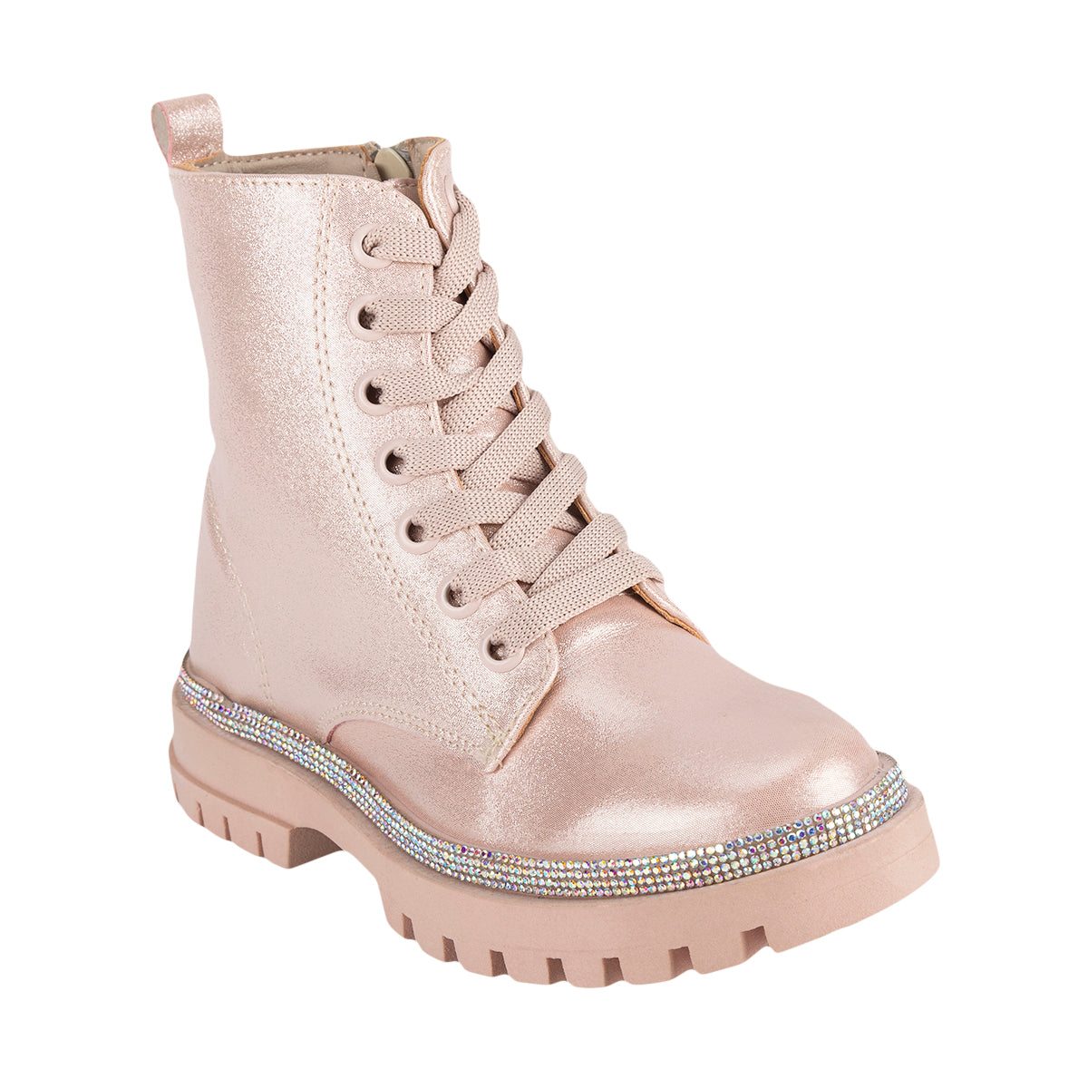 Bota Bambino Para Niña Moda Brillos 06120 - Tres Reyes Zapaterías - México