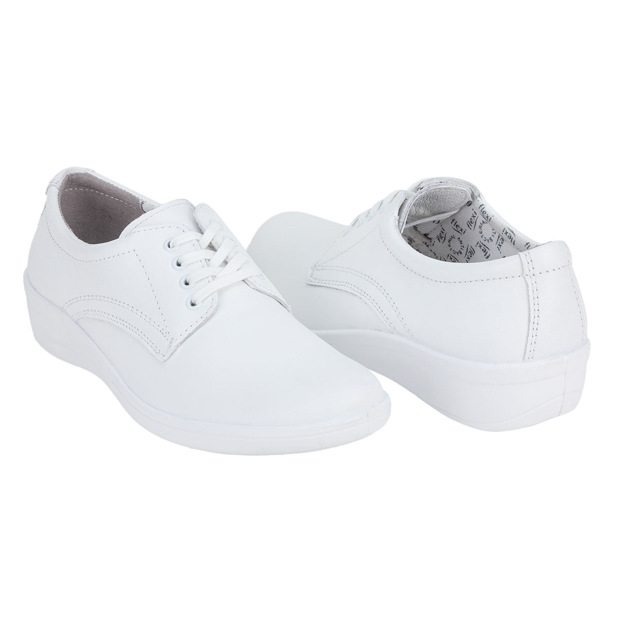 Zapato Flexi Blanco Para Mujer Cómodo Servicio 00907 Flexi Zapatos Flexi Calzado con Estilo en México